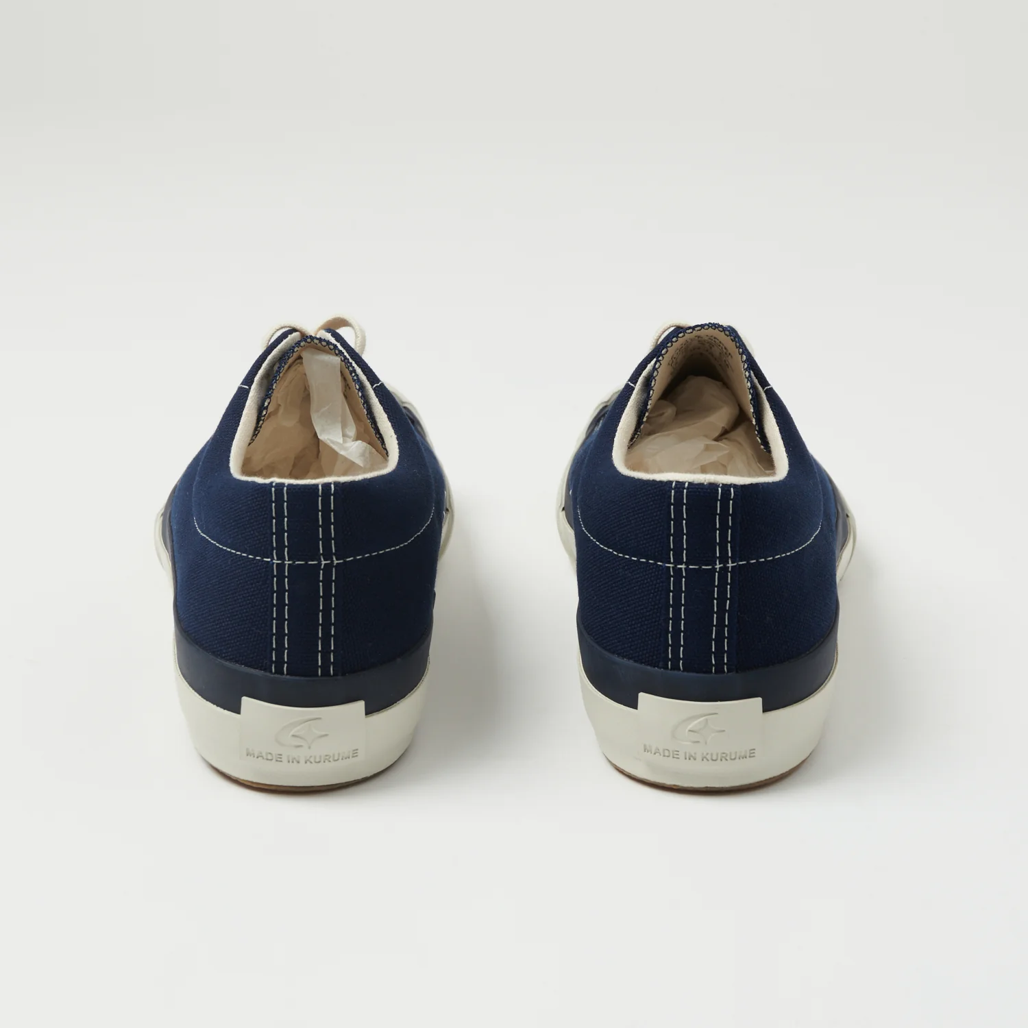 Moonstar 'Gym Court' Rubber Sole Canvas Sneaker - RF Navy - Image 4