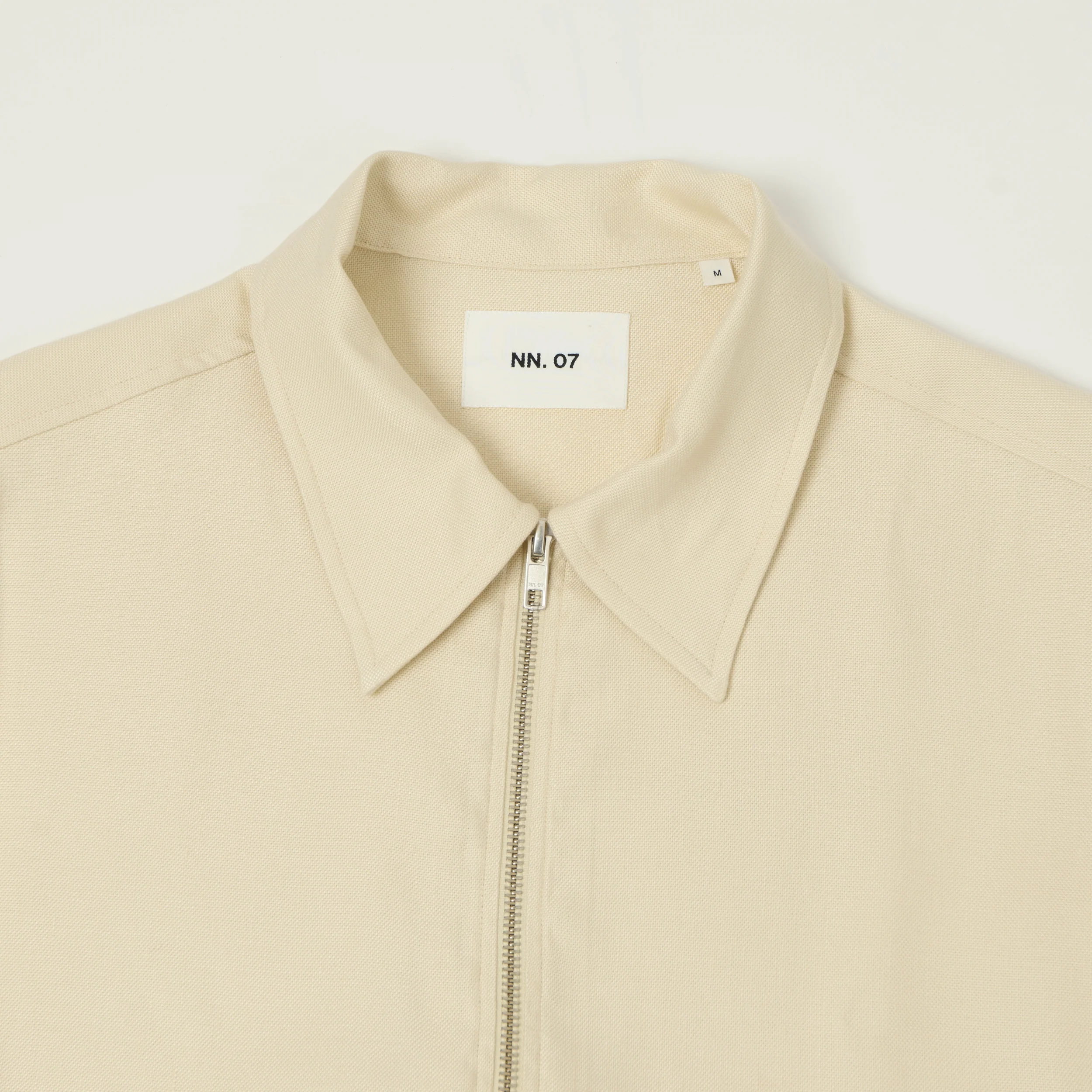 NN07 'Bruno' Half Zip Polo Shirt - Ivory - Image 2