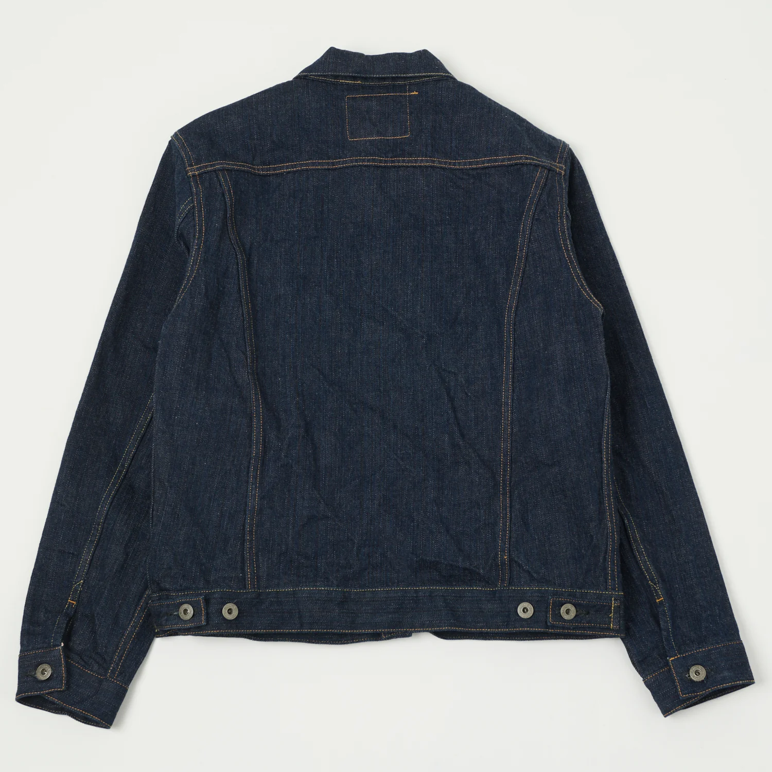 ONI Denim 02527P Kiwami 16oz Type III Denim Jacket - One Wash - Image 7