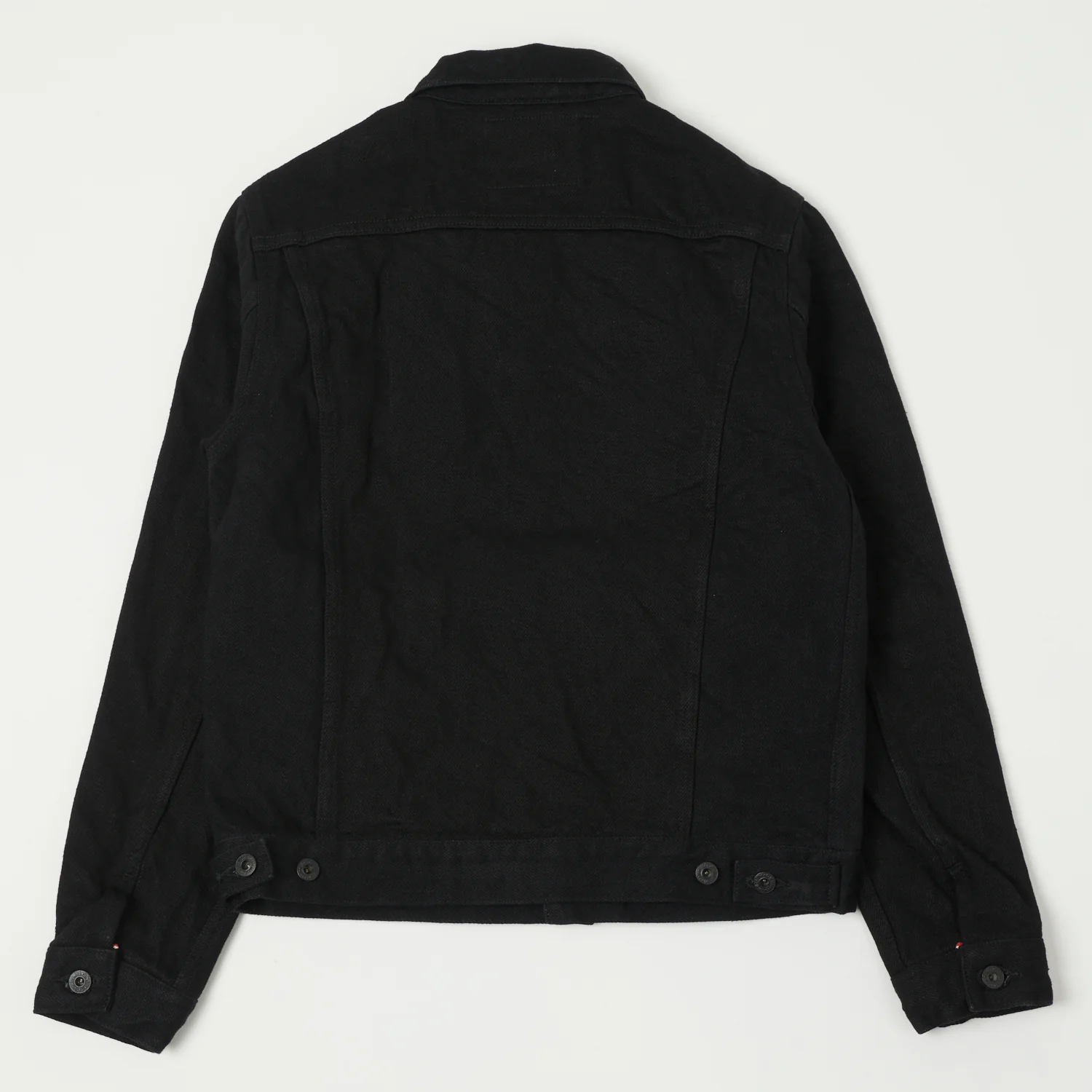 ONI Denim 02527P-ZR-BKBK Secret Denim Type III Denim Jacket - Black One Wash - Image 7