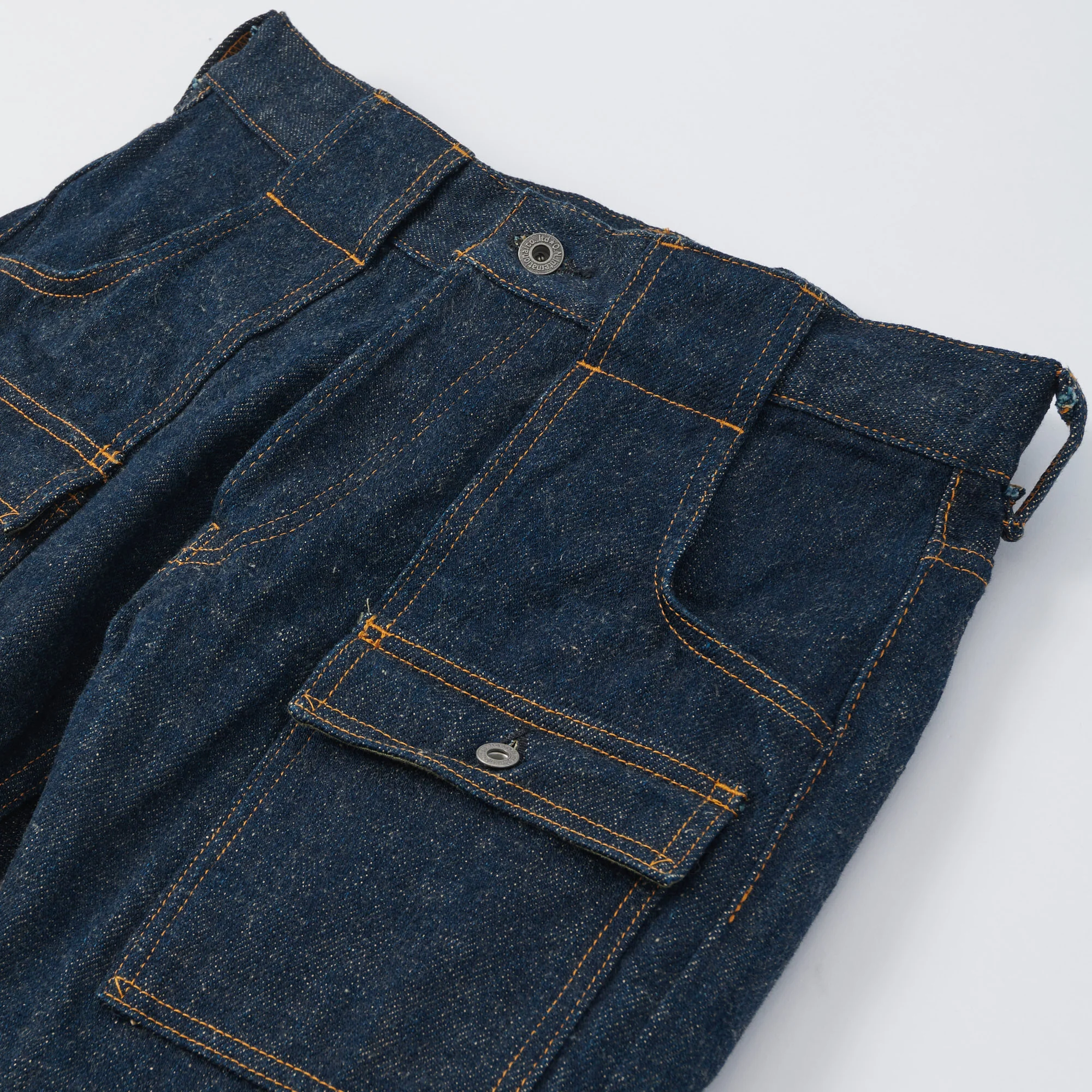 ONI Denim 107ZR 20oz 'Secret Denim' Regular Tapered Bush Pant - One Wash - Image 6