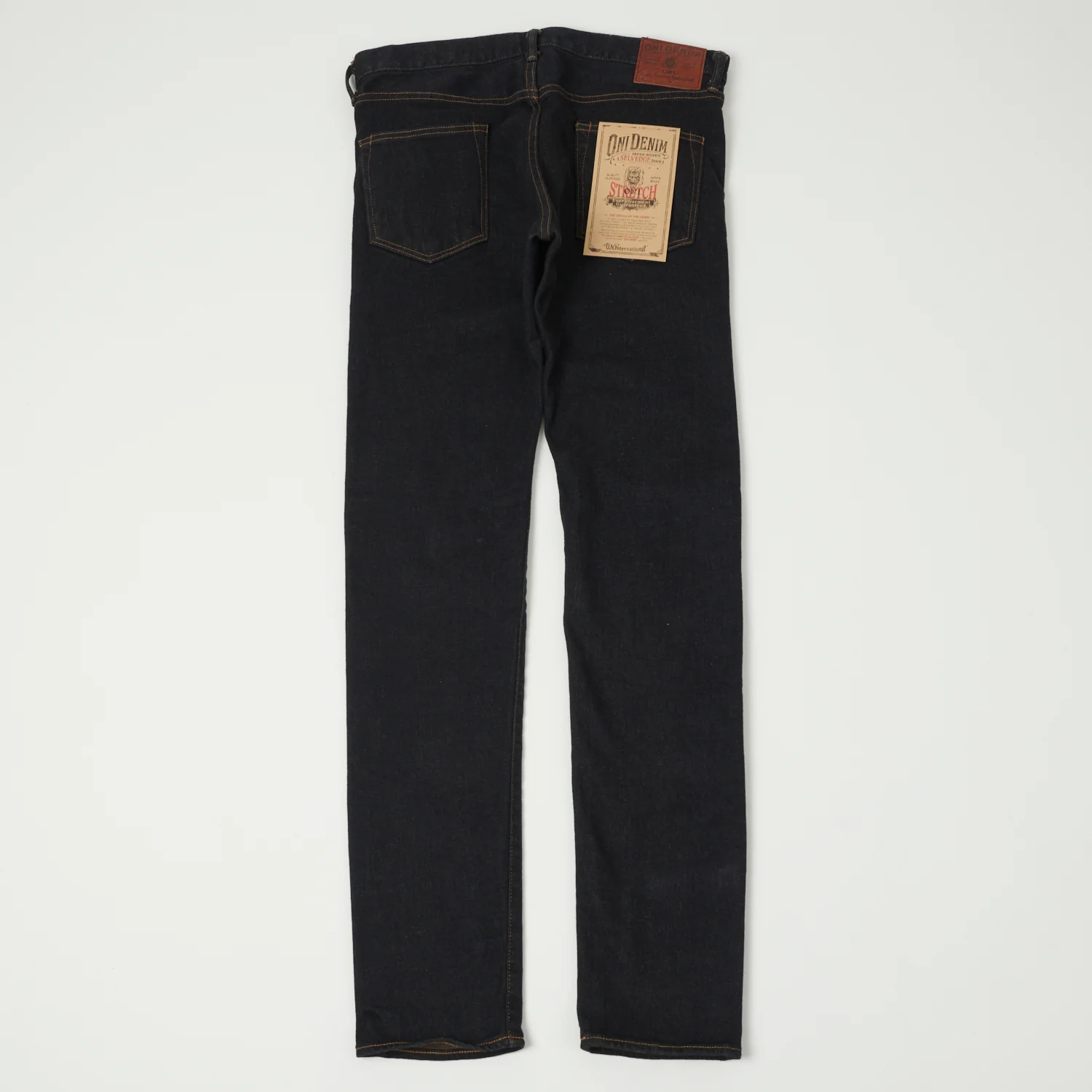 ONI Denim 122S 15oz Slim Tapered Stretch Jean - Moca One Wash - Image 6