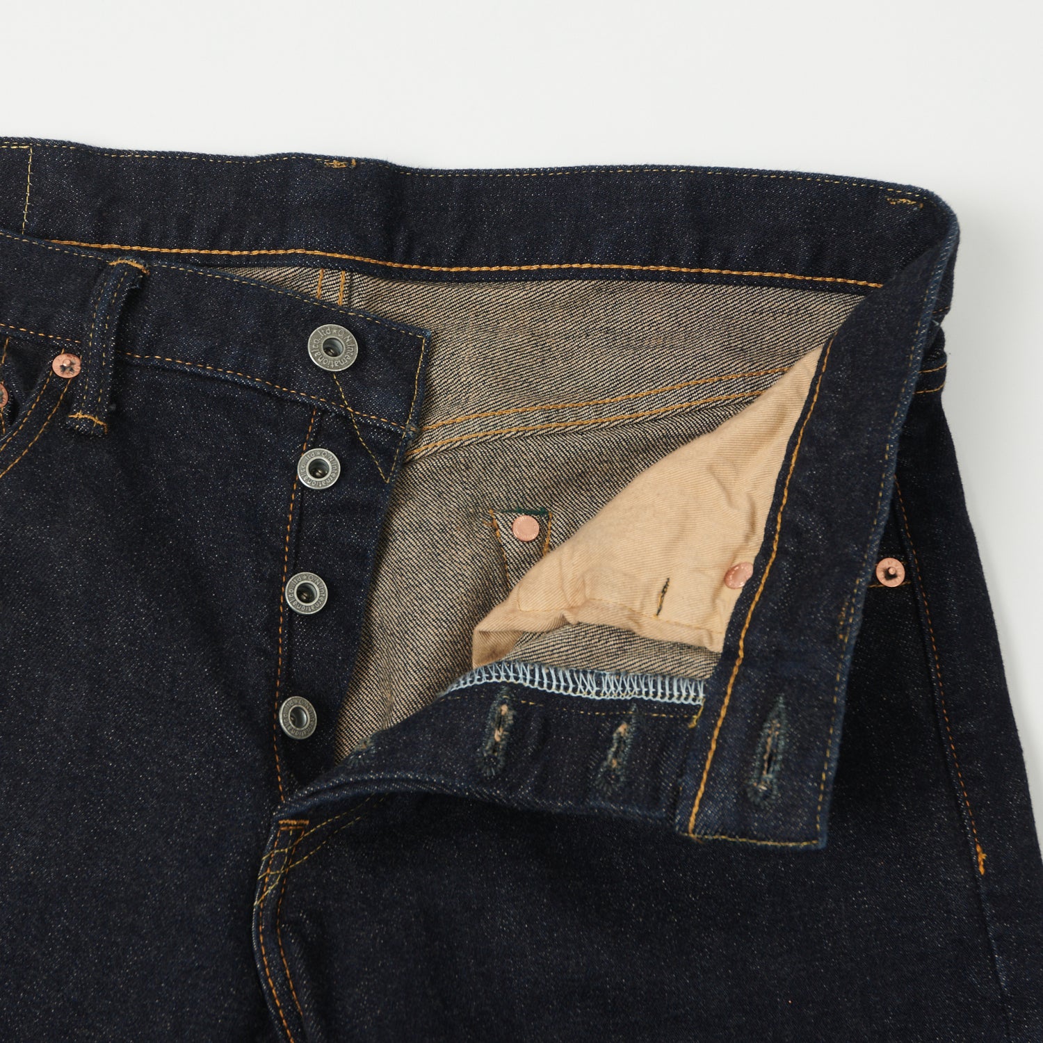 ONI Denim 122S-BE 15oz Slim Tapered Stretch Jean - One Wash - Image 4