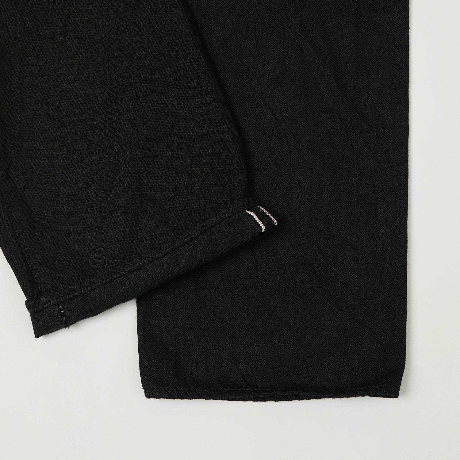 ONI Denim 200-13BK 13oz Wide Straight Jean - Black One Wash - Image 3