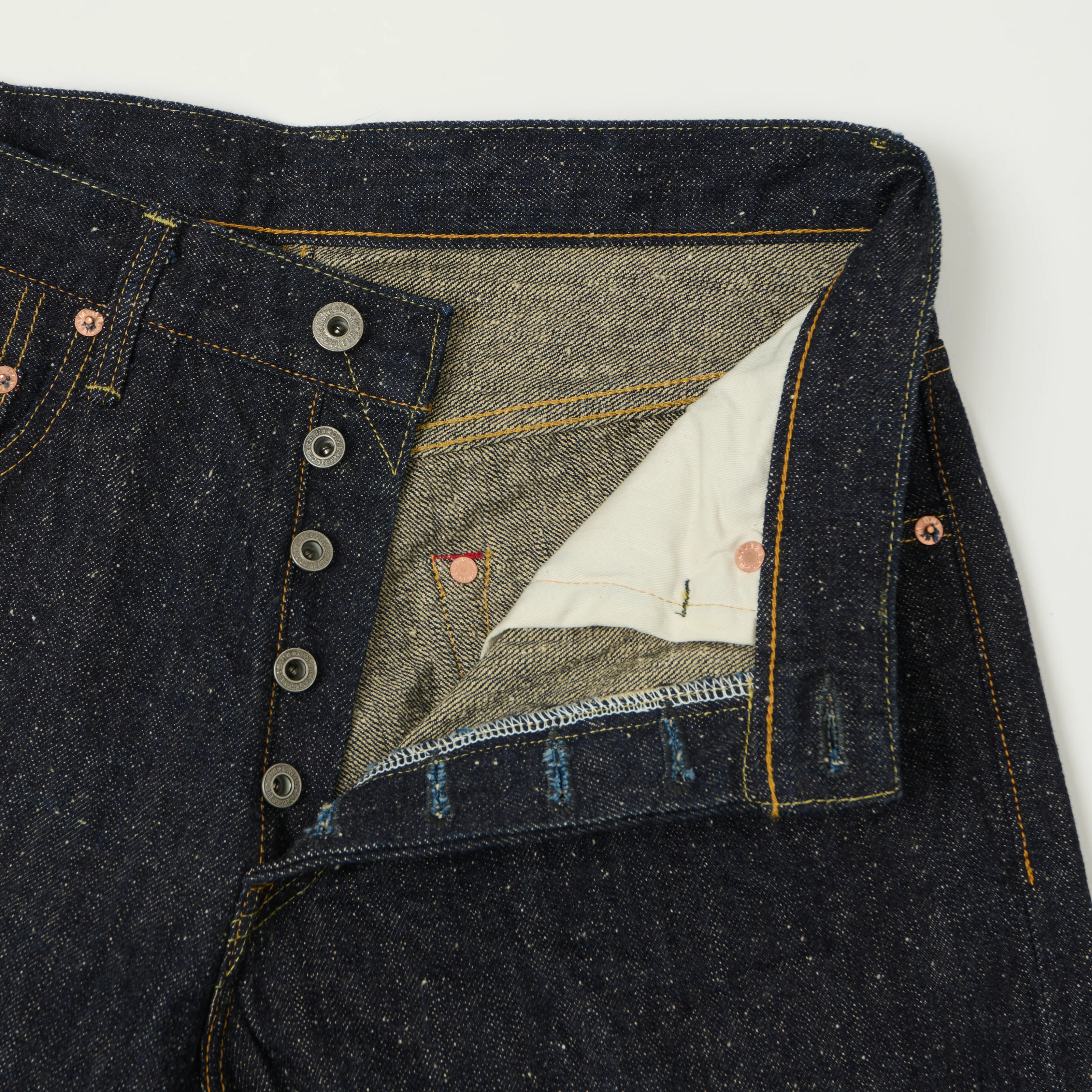 ONI Denim 222-NEP 13.7oz Extra Wide Straight Jean - One Wash - Image 5
