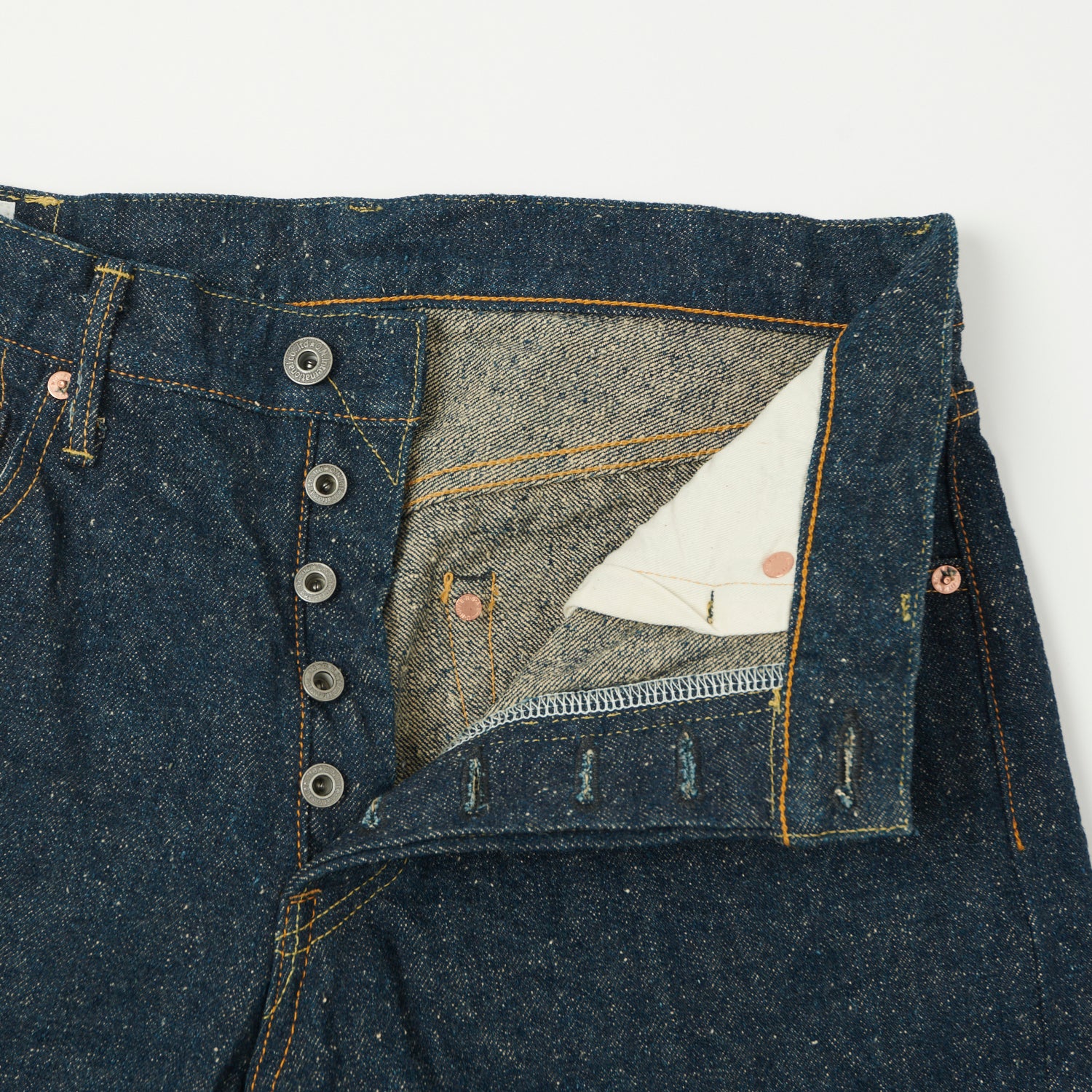 ONI Denim 288-CCD 'Crushed Concrete Denim' 15oz Loose Straight Jean - One Wash - Image 5