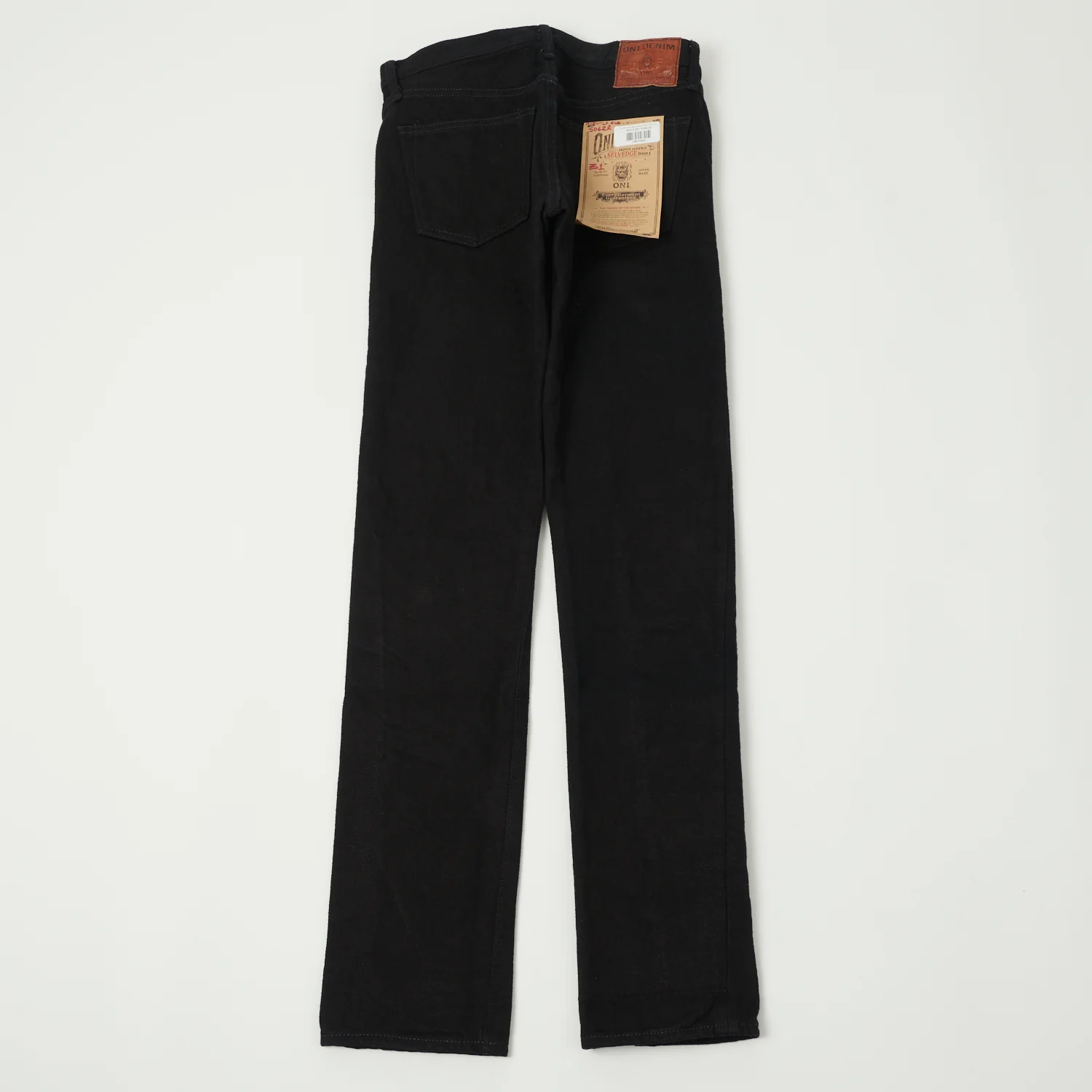 ONI Denim 506 AIZUMIxBLACK 20oz Slim Tapered Jean - One Wash - Image 6