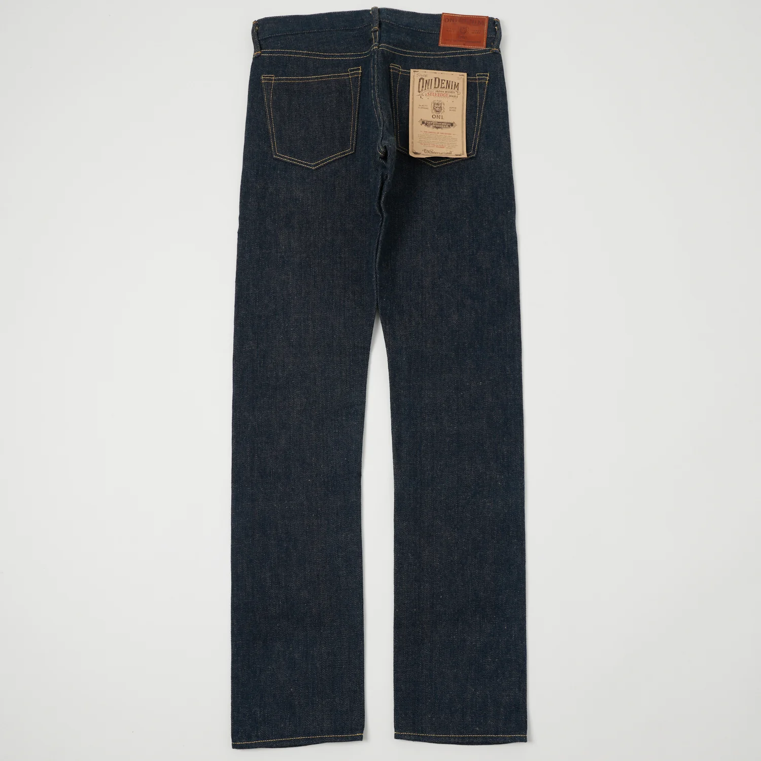 ONI Denim 506ZR 20oz 'Secret Denim' Slim Tapered Jean - Raw - Image 6