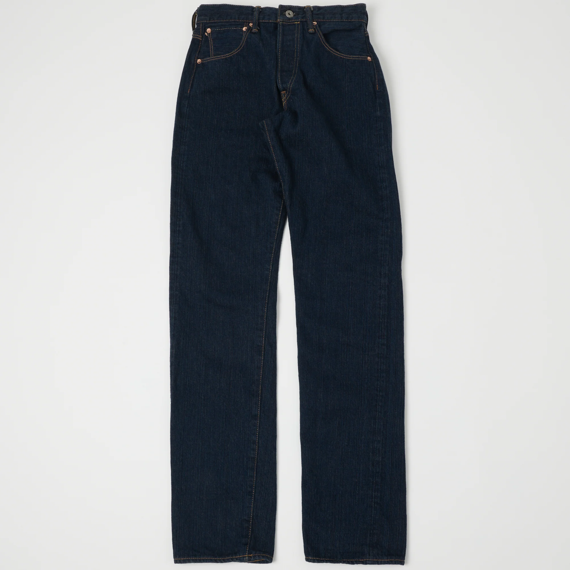 ONI Denim 510SHM 'Kiwami' Semi Hand Made 16oz Natural Indigo Slim Straight Jean - Dark Wash