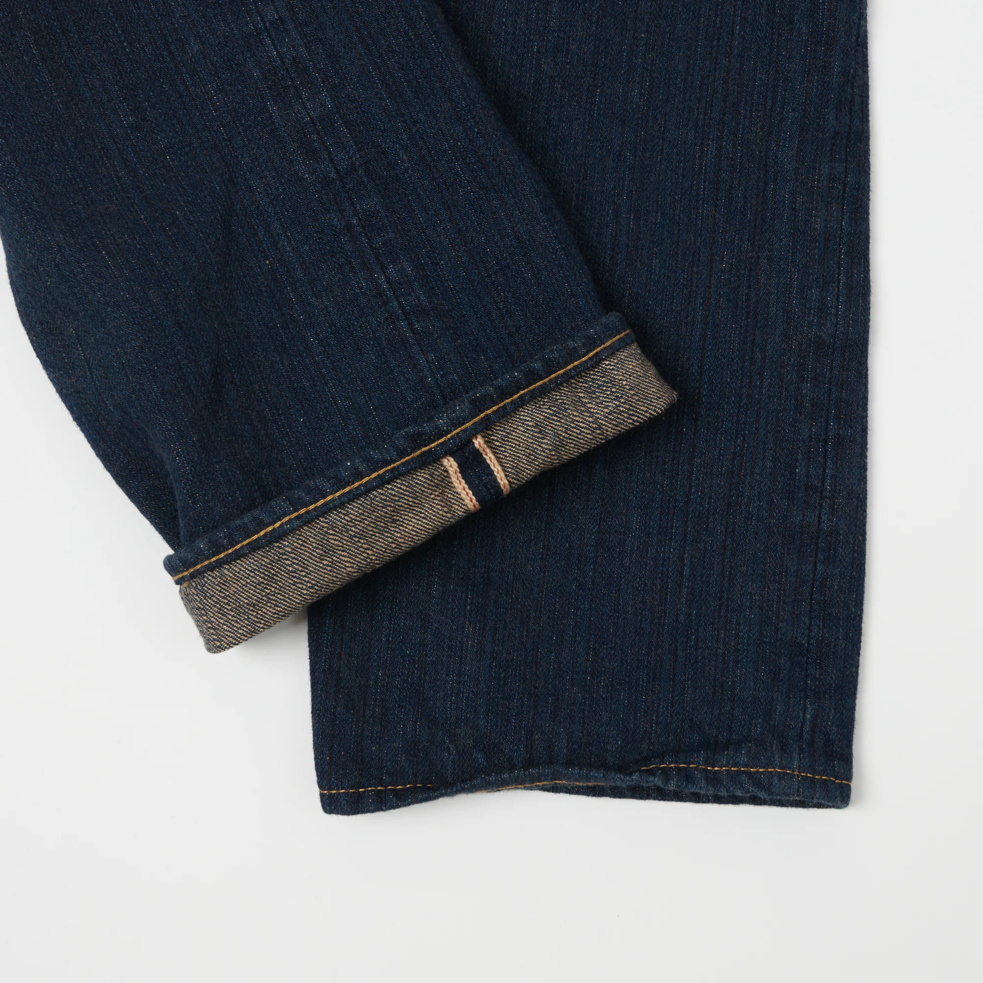 ONI Denim 510SHM 'Kiwami' Semi Hand Made 16oz Natural Indigo Slim Straight Jean - Dark Wash - Image 4