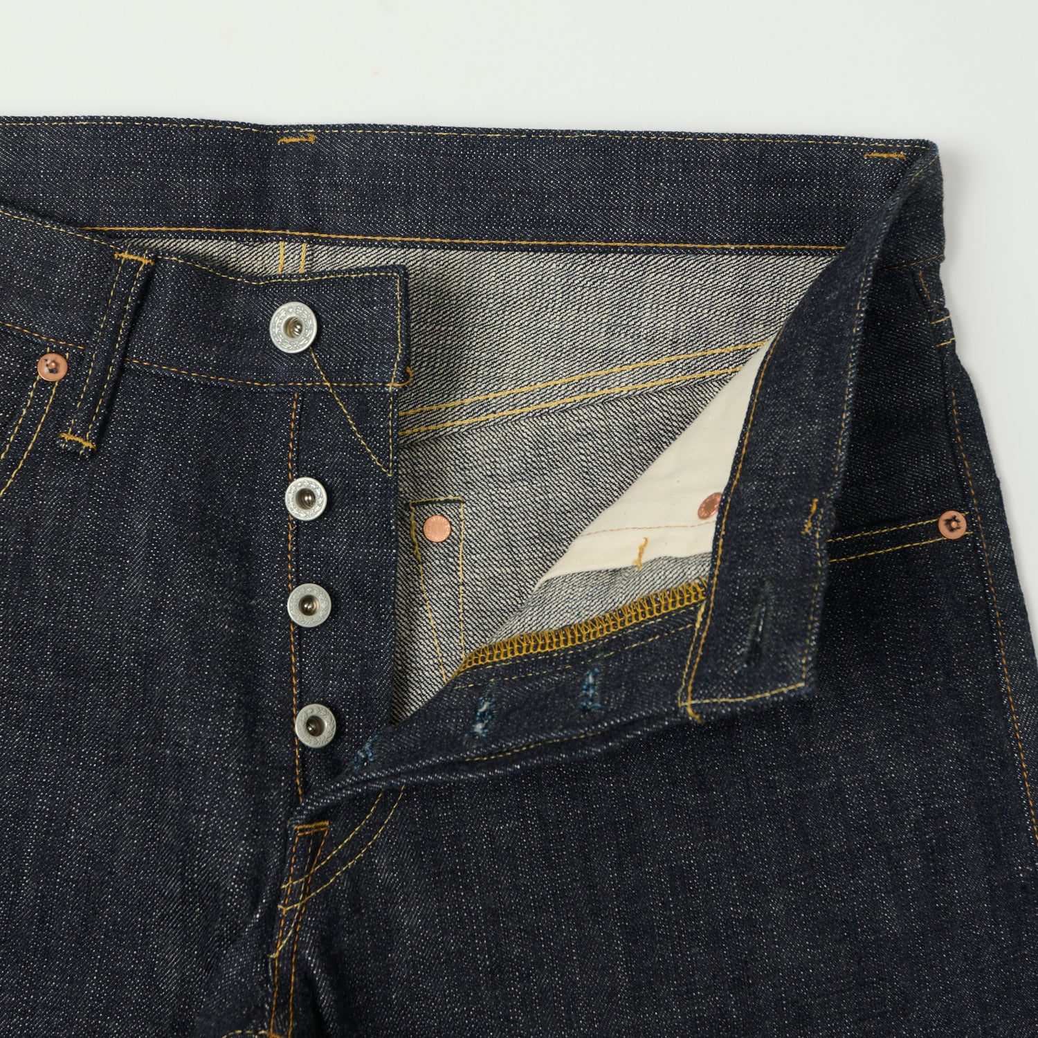 ONI Denim 517 14oz Slim Straight Jean - Image 5