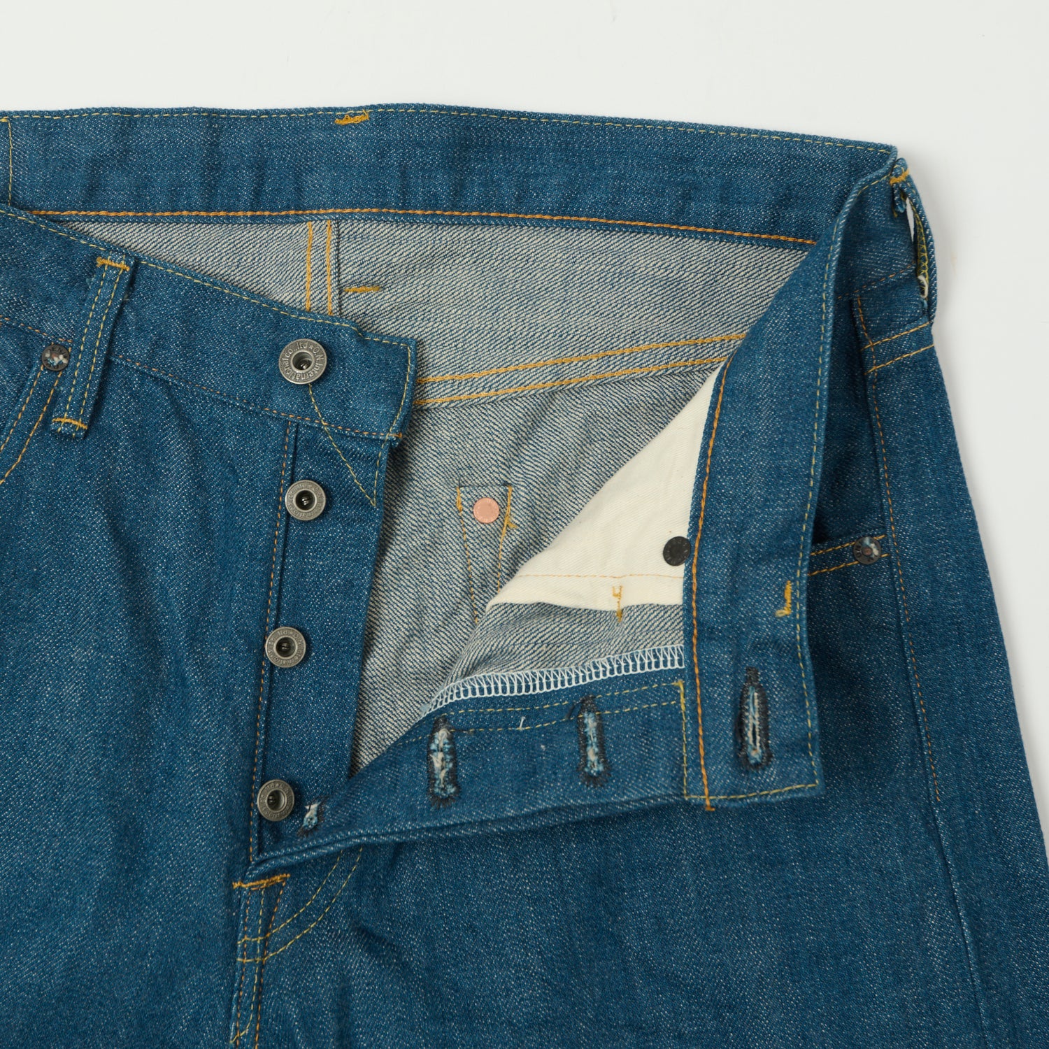 ONI Denim 570-OFBD 13.7oz Regular Straight Jean - One Wash - Image 5