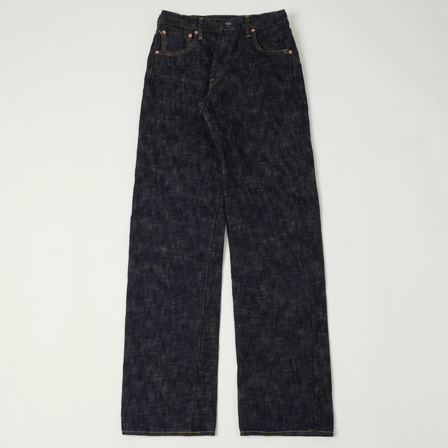 ONI Denim 595-Kasuri 17oz Regular Straight Jean - One Wash