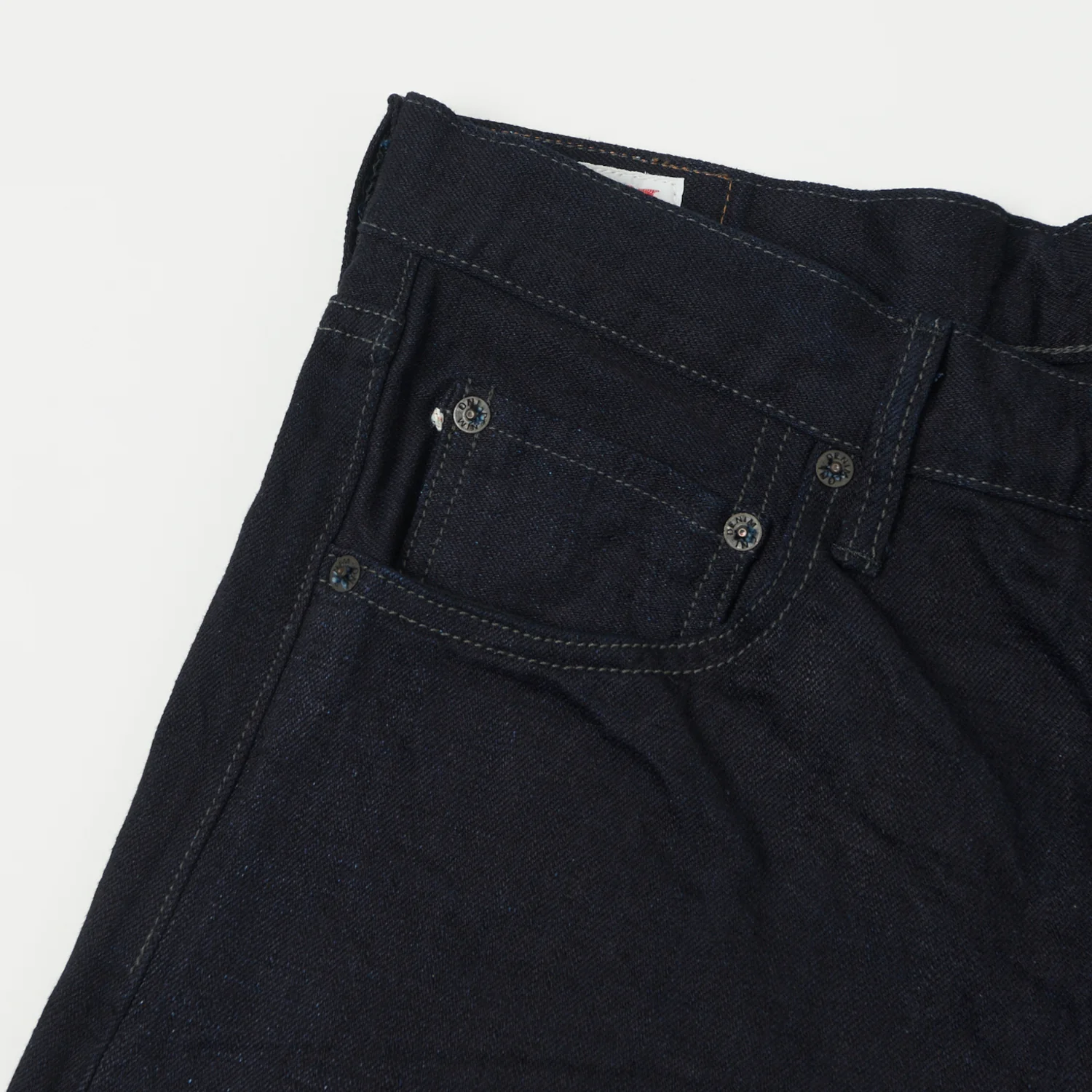 ONI Denim 622-14BLK Regular Tapered Jean - One Wash - Image 5