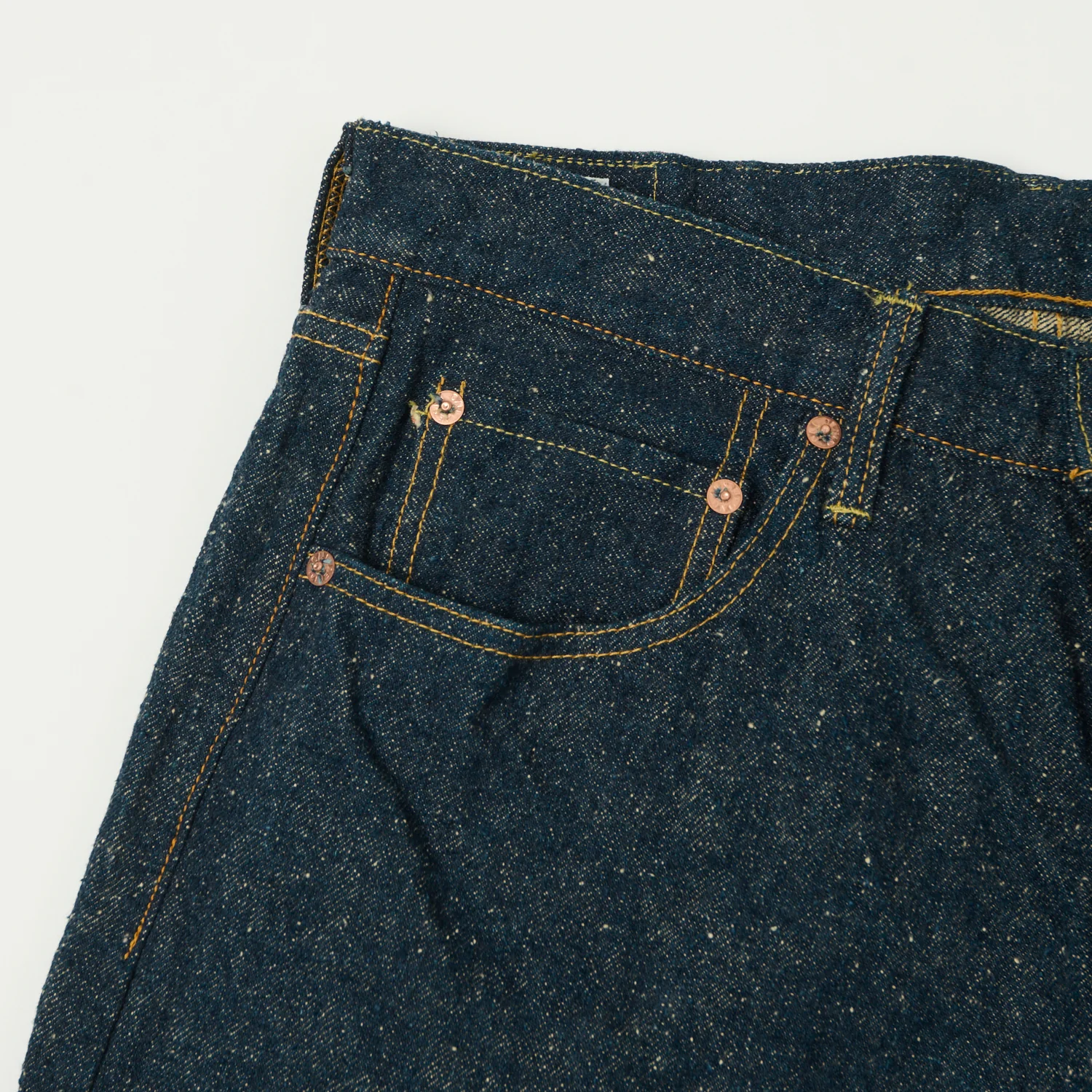 ONI Denim 622-CCD Kabuki 'Crushed Concrete Denim' 15oz Regular Tapered Jean - One Wash - Image 4
