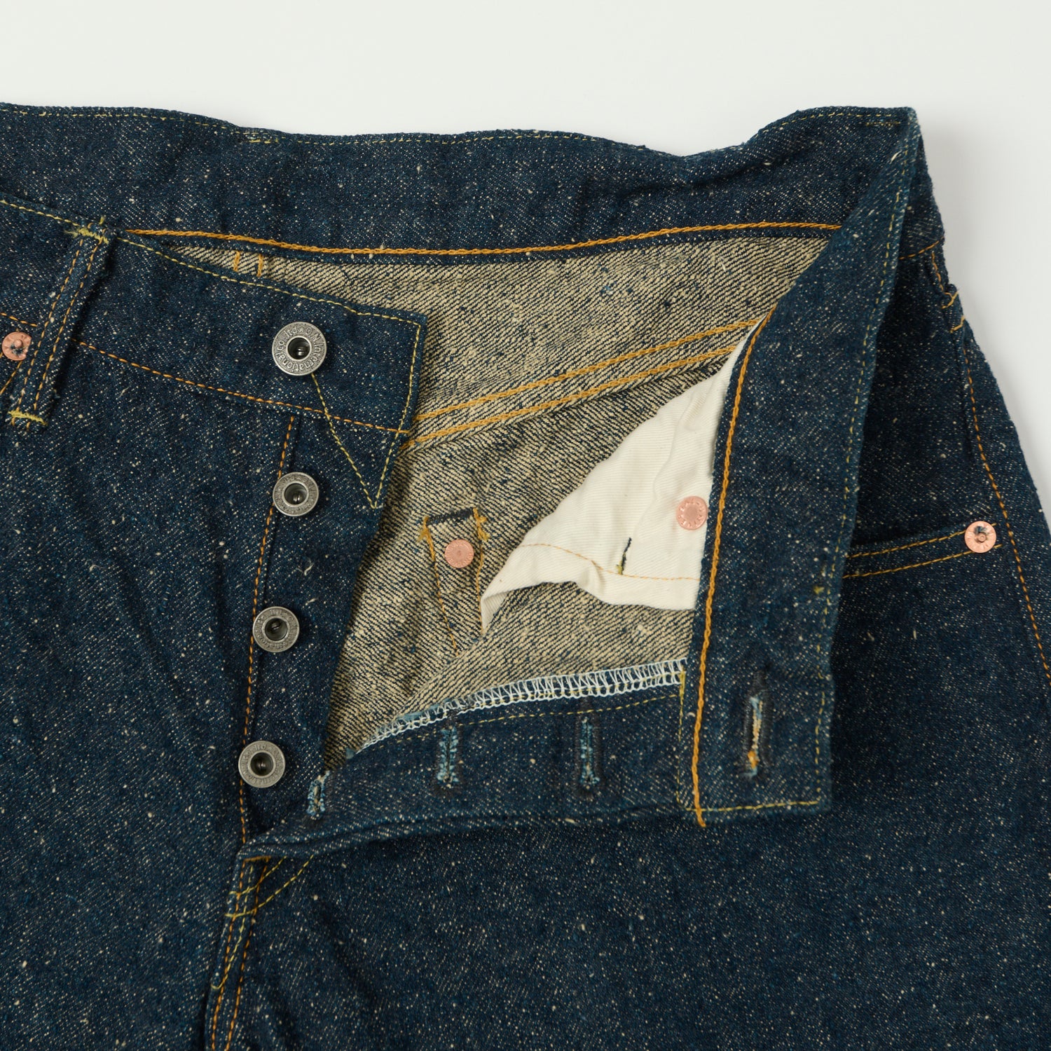 ONI Denim 622-CCD Kabuki 'Crushed Concrete Denim' 15oz Regular Tapered Jean - One Wash - Image 5