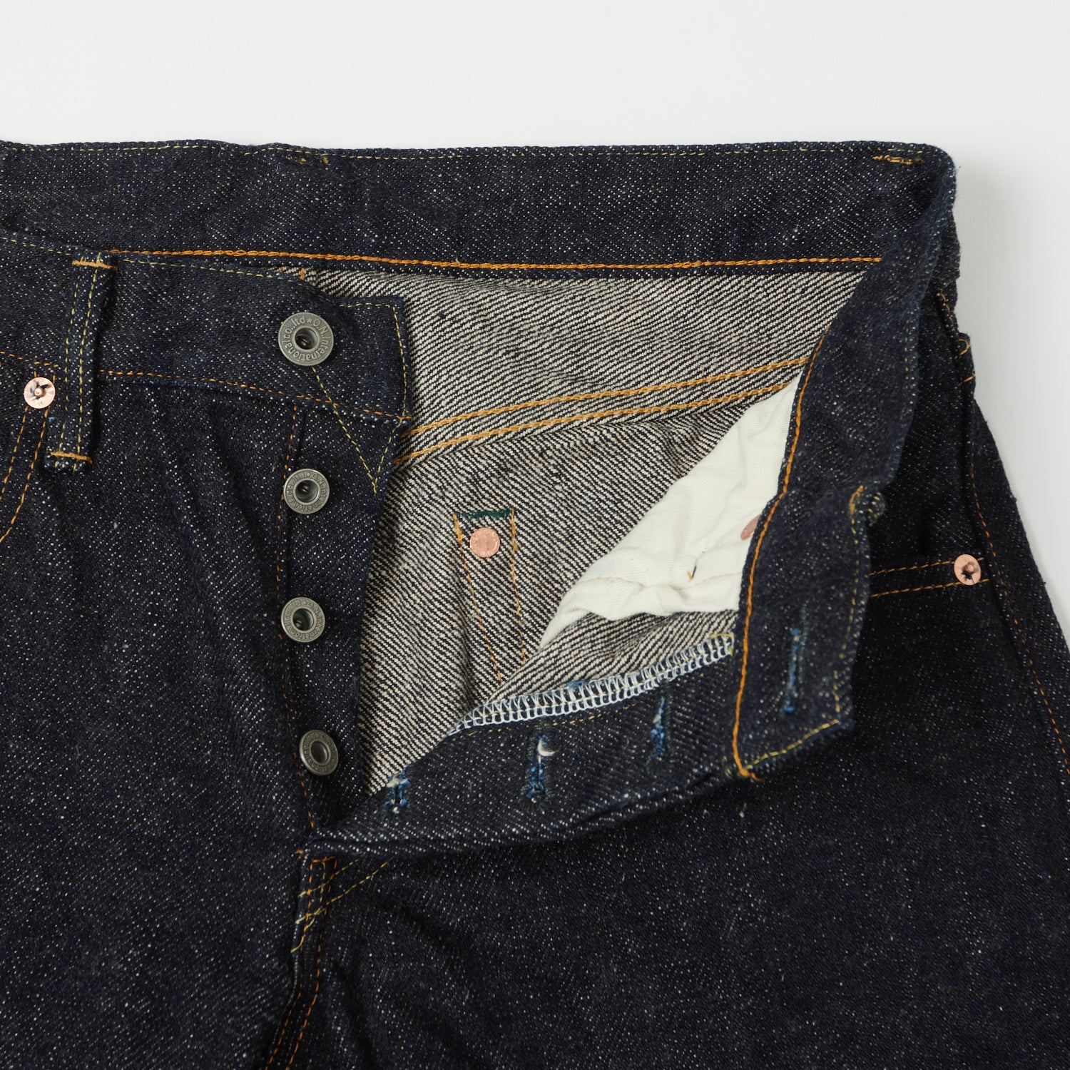 ONI Denim 622-DIZR 20oz 'Dark Indigo Secret Denim' Relaxed Tapered Jean - One Wash - Image 4
