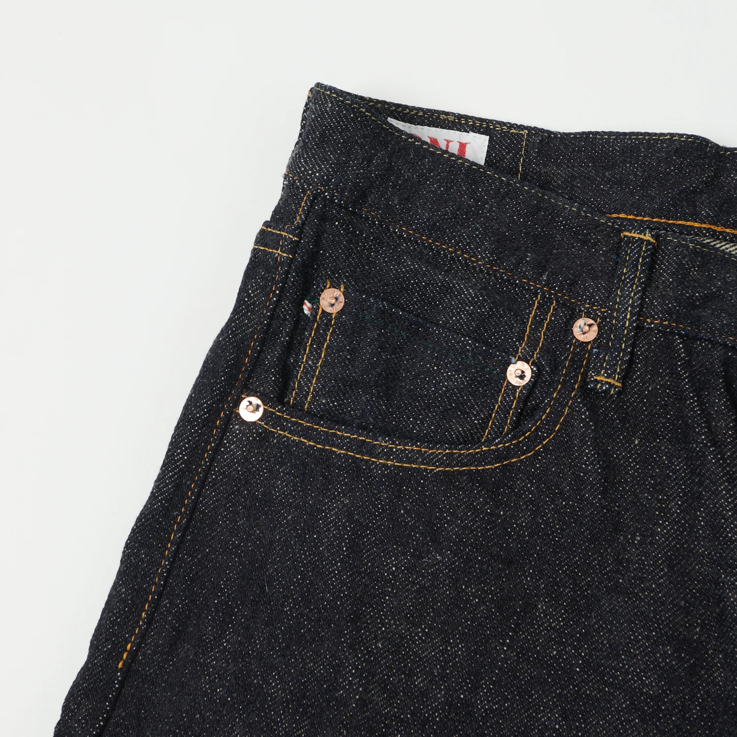 ONI Denim 622-DIZR 20oz 'Dark Indigo Secret Denim' Relaxed Tapered Jean - One Wash - Image 5