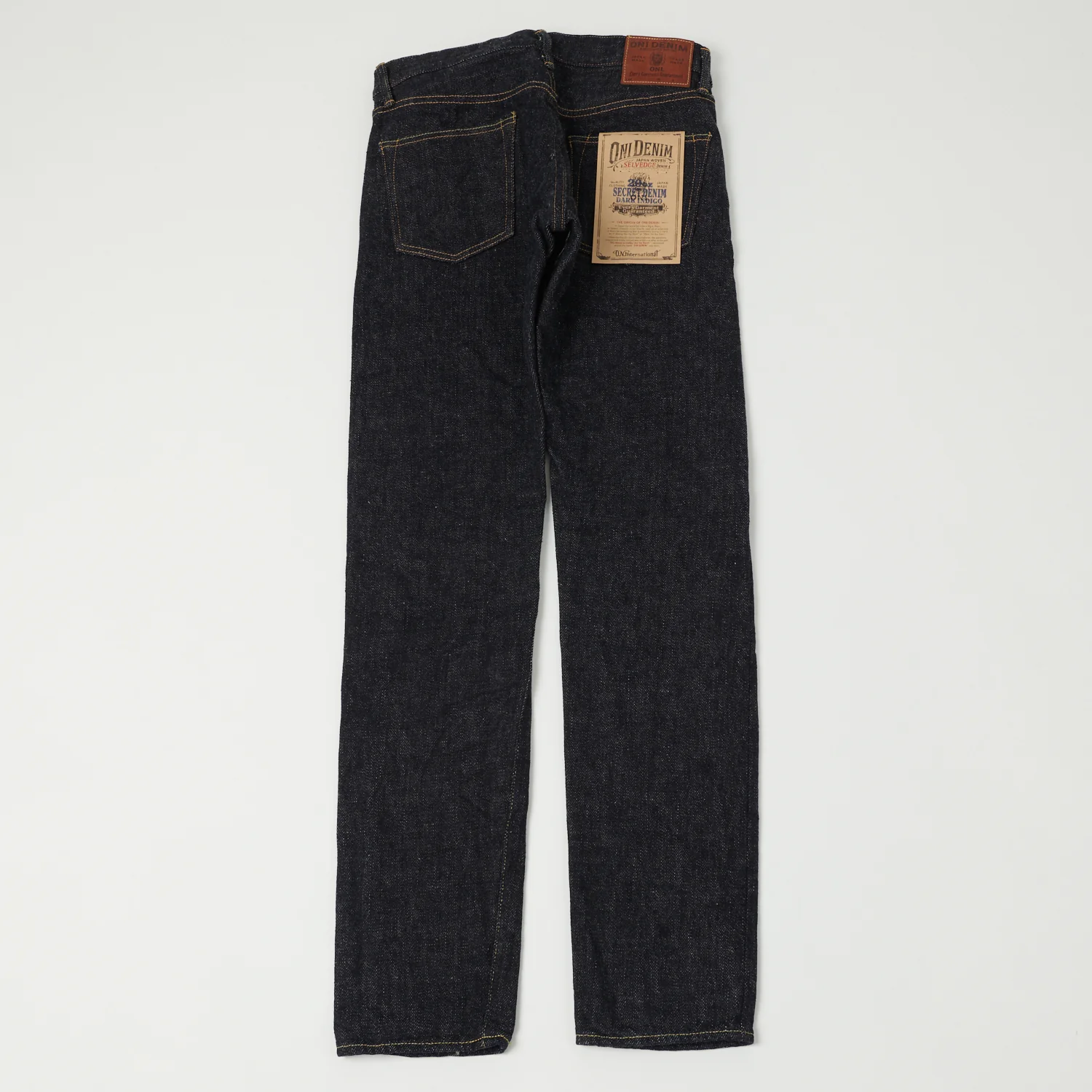 ONI Denim 622-DIZR 20oz 'Dark Indigo Secret Denim' Relaxed Tapered Jean - One Wash - Image 7