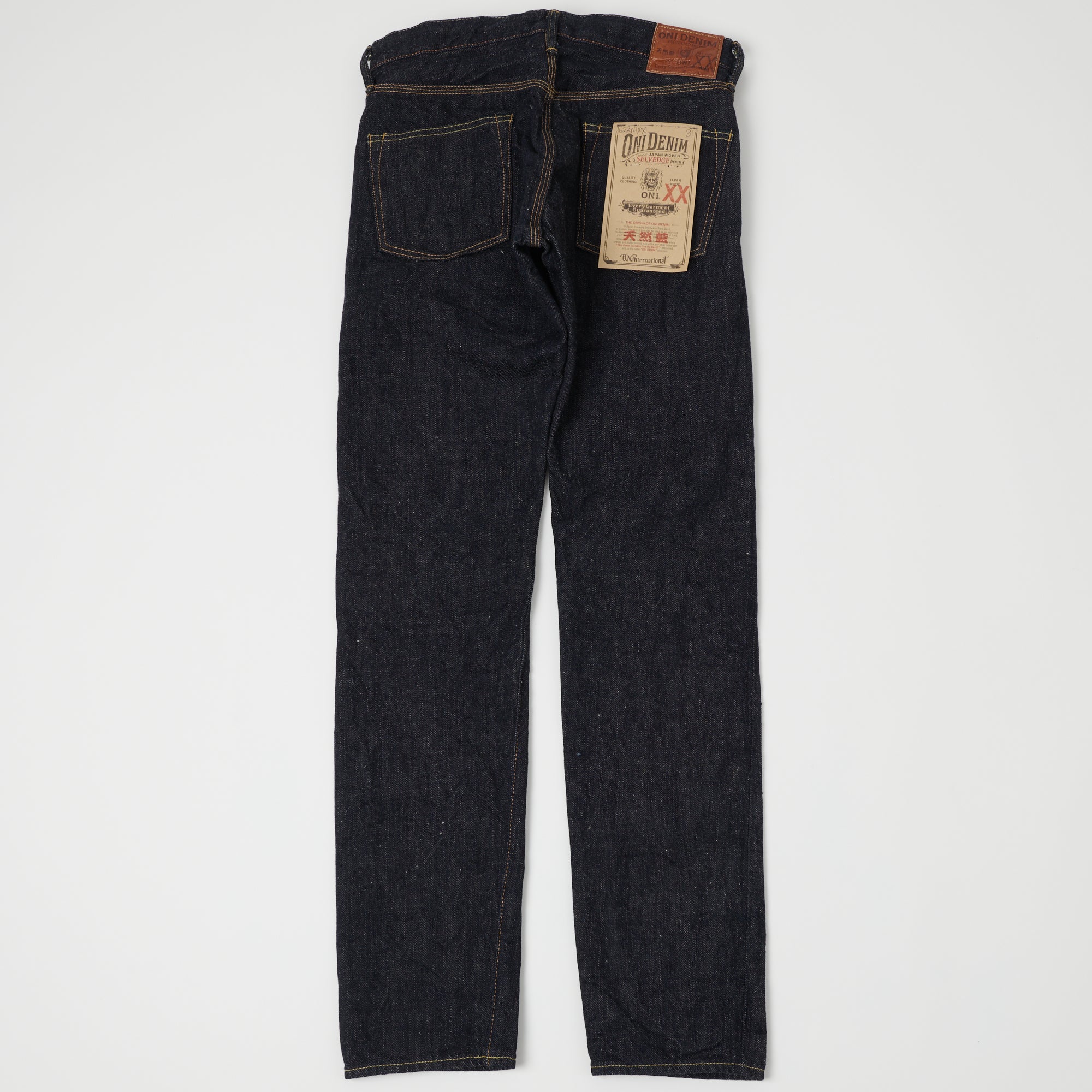 ONI Denim 622NIXX 17oz Natural Indigo Regular Tapered Jean - One Wash - Image 3