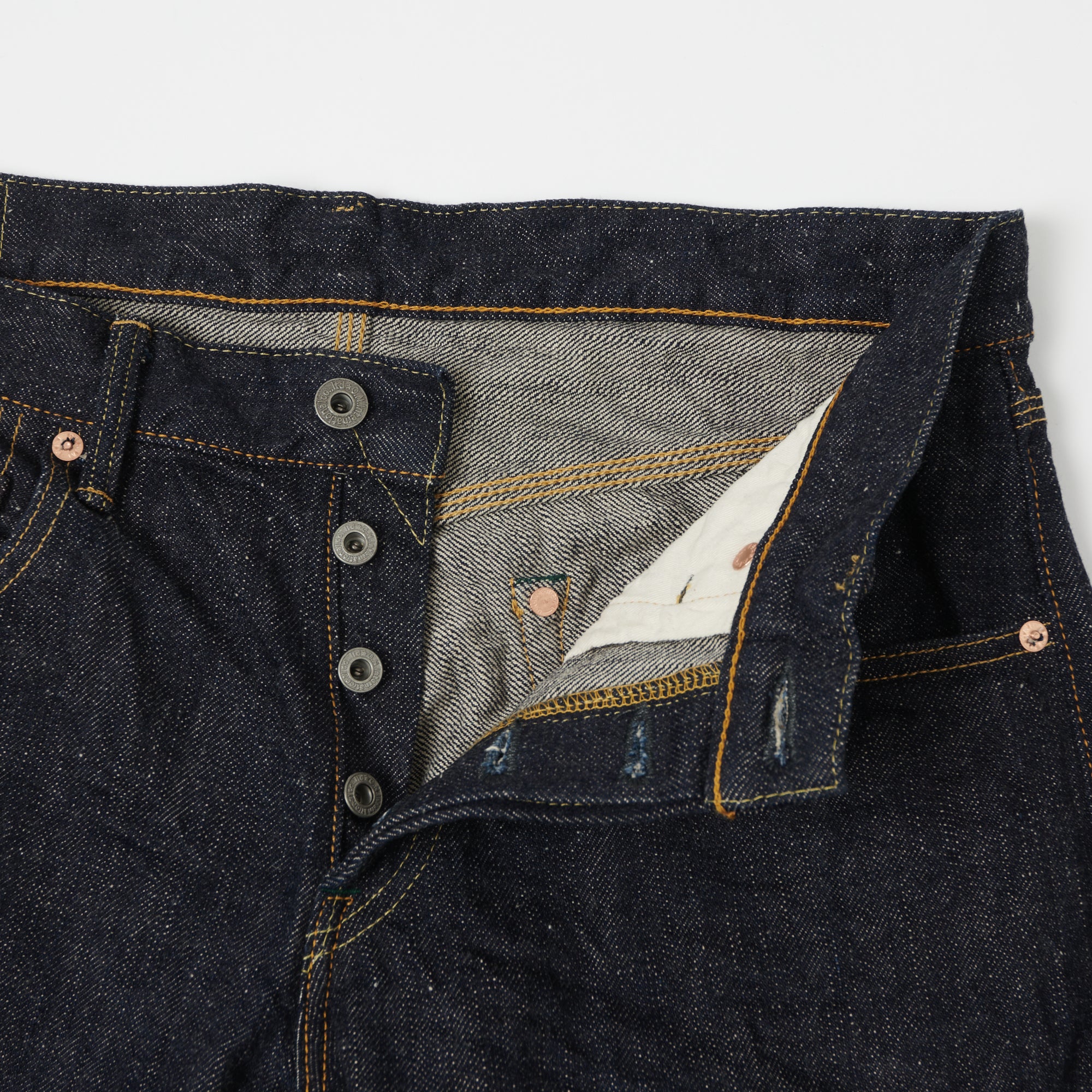 ONI Denim 622NIXX 17oz Natural Indigo Regular Tapered Jean - One Wash - Image 6