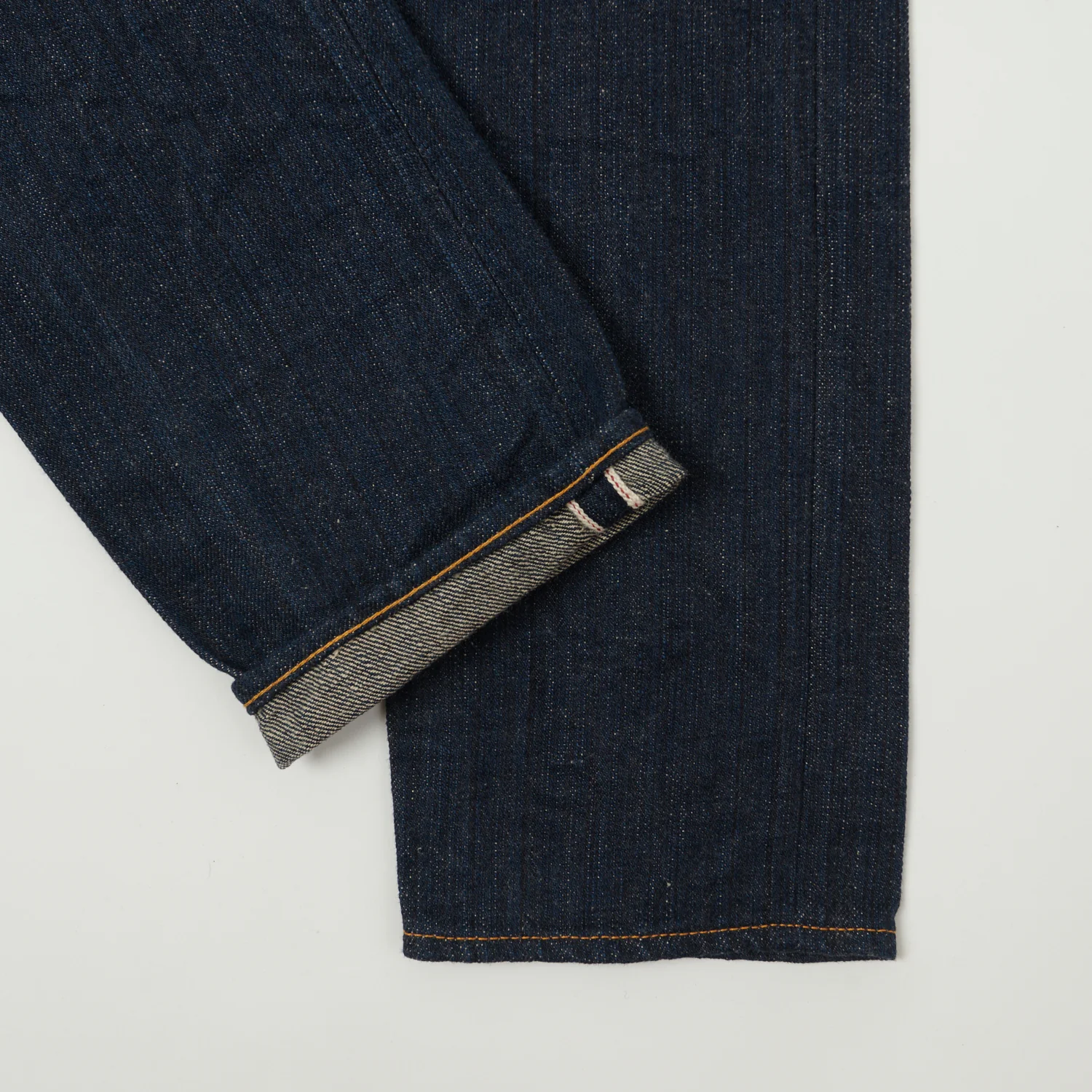ONI Denim 640 'Kiwami' Semi Hand Made 16oz Natural Indigo Slim Tapered Jean - One Wash - Image 3