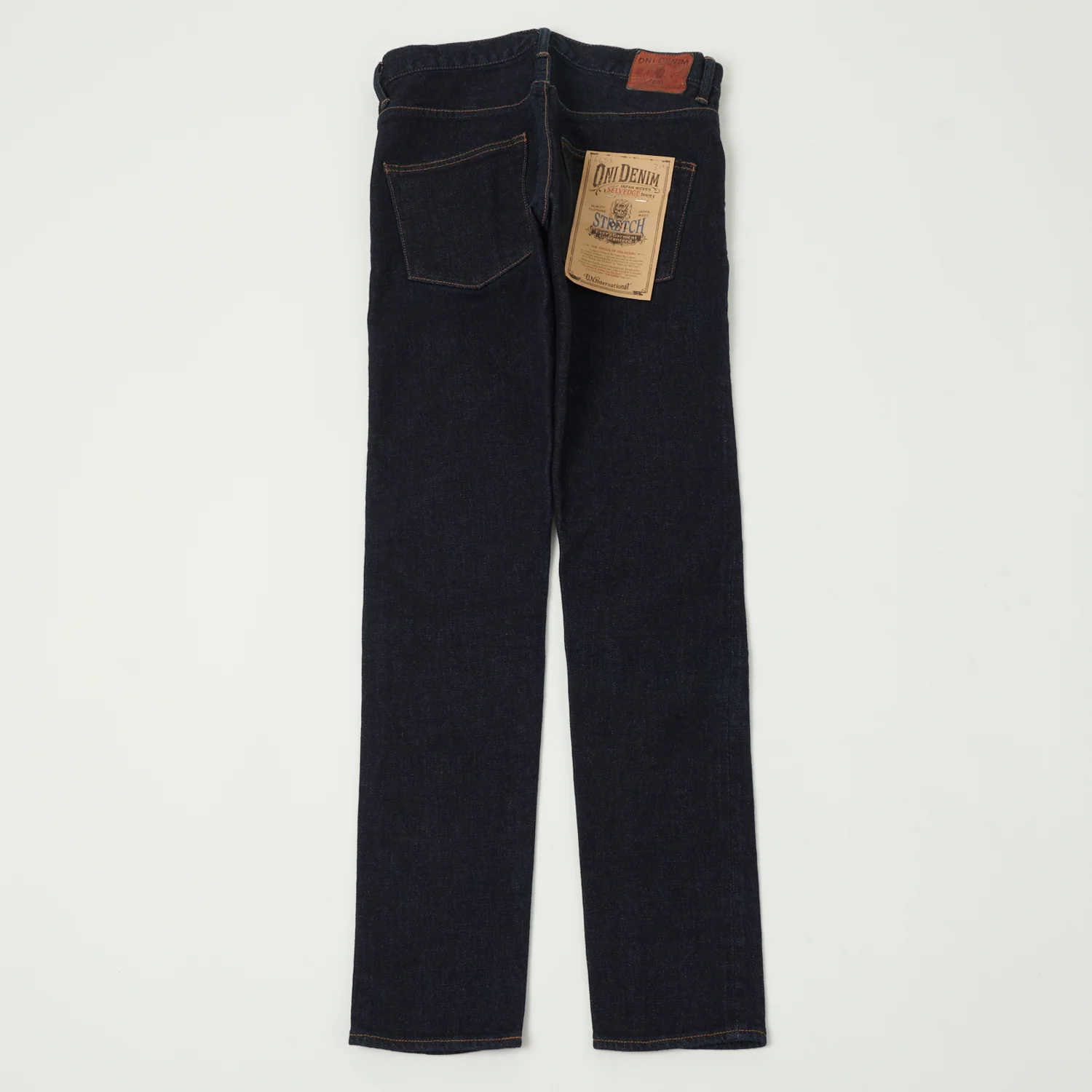 ONI Denim 665S Relax Spike Stretch 15oz Slim Tapered Jean - One Wash - Image 6