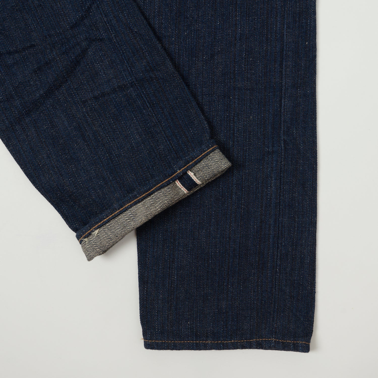 ONI Denim 679 Kiwami Natural Indigo 16oz Slim Tapered Jean - One Wash - Image 3