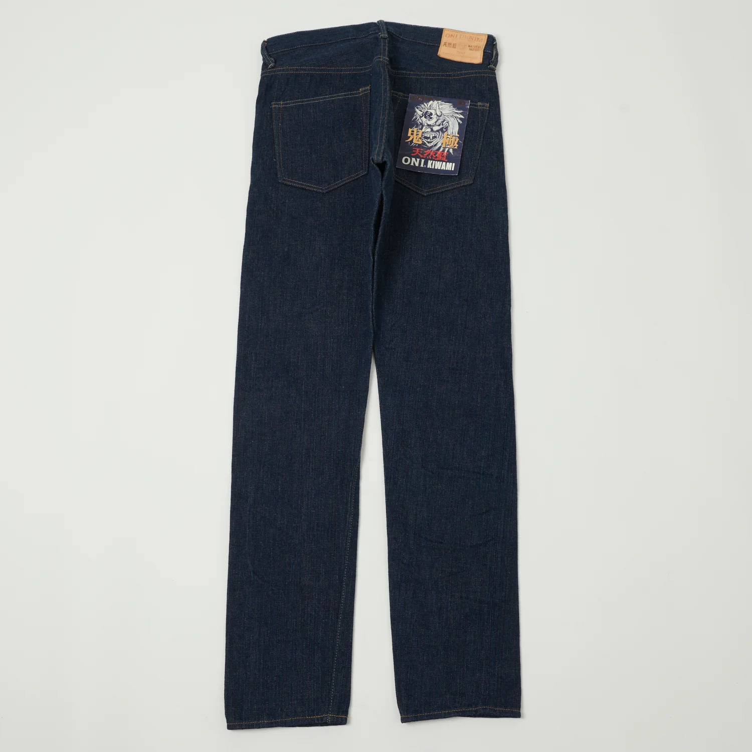 ONI Denim 679 Kiwami Natural Indigo 16oz Slim Tapered Jean - One Wash - Image 6