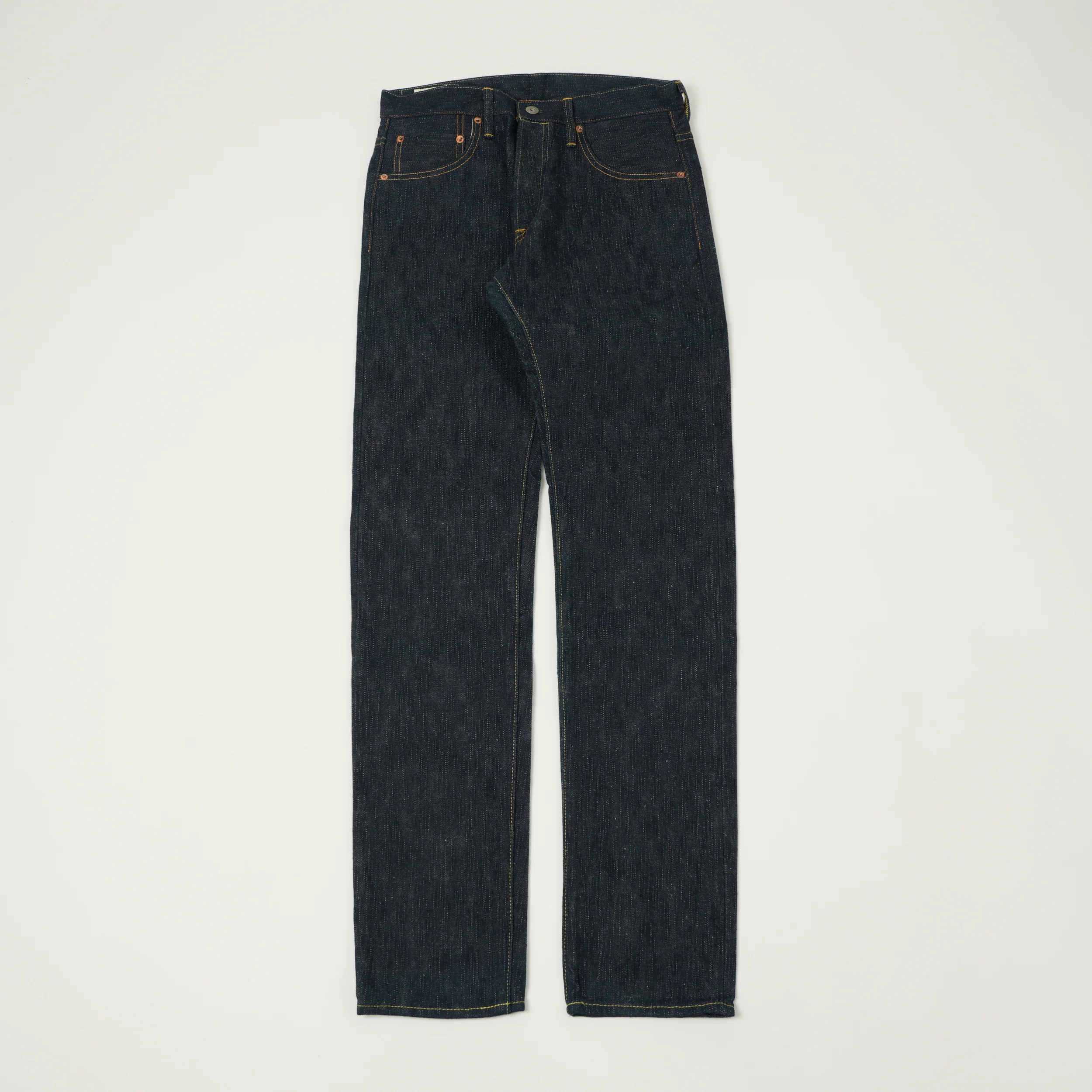 ONI Denim 902 GCKHN 16oz Green Kihannen Regular Tapered Jean - One Wash