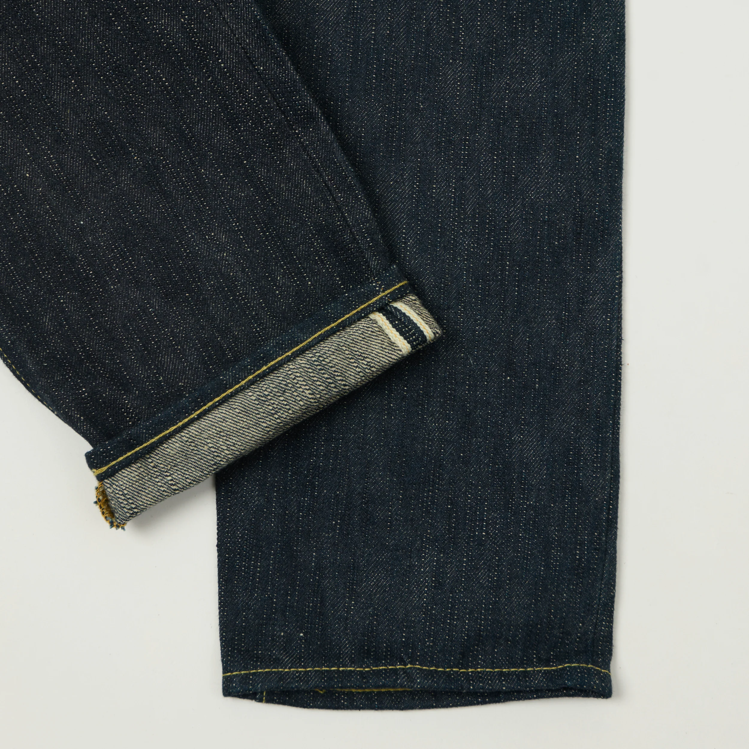 ONI Denim 902 GCKHN 16oz Green Kihannen Regular Tapered Jean - One Wash - Image 3