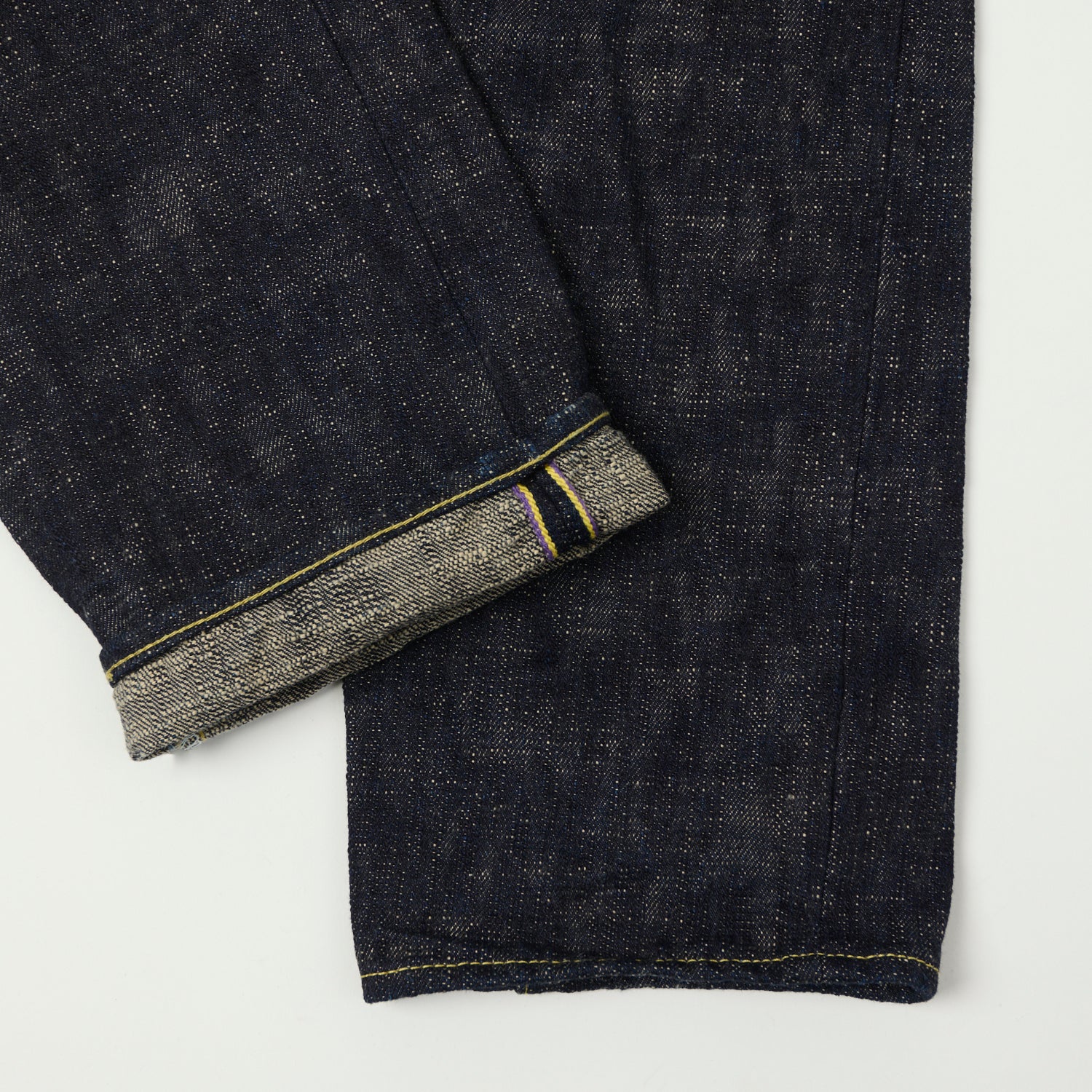 ONI Denim 902-Kasuri 17oz Regular Tapered Jean - One Wash - Image 3