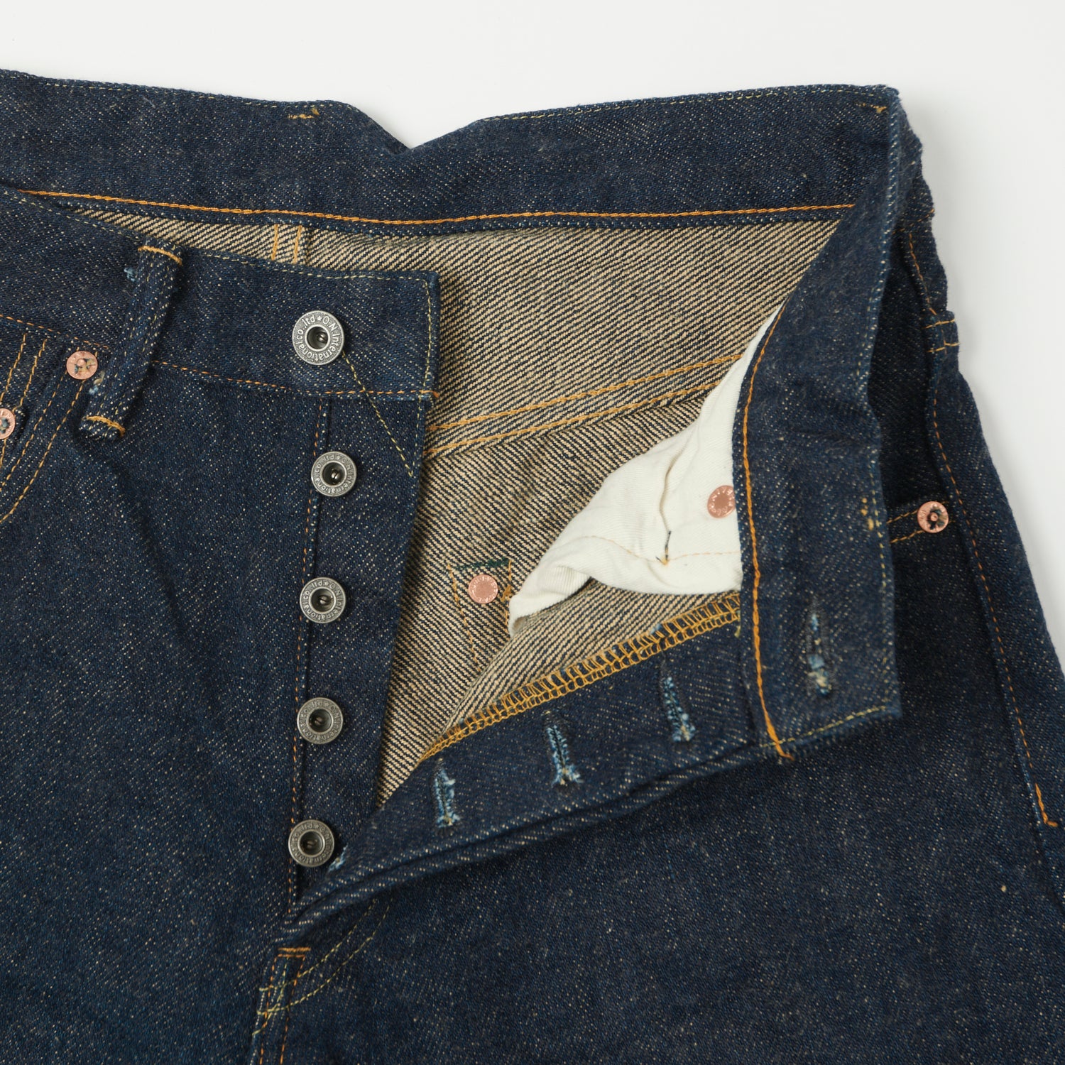 ONI Denim 902ZR 20oz Secret Denim Tapered Jean - One Wash - Image 4