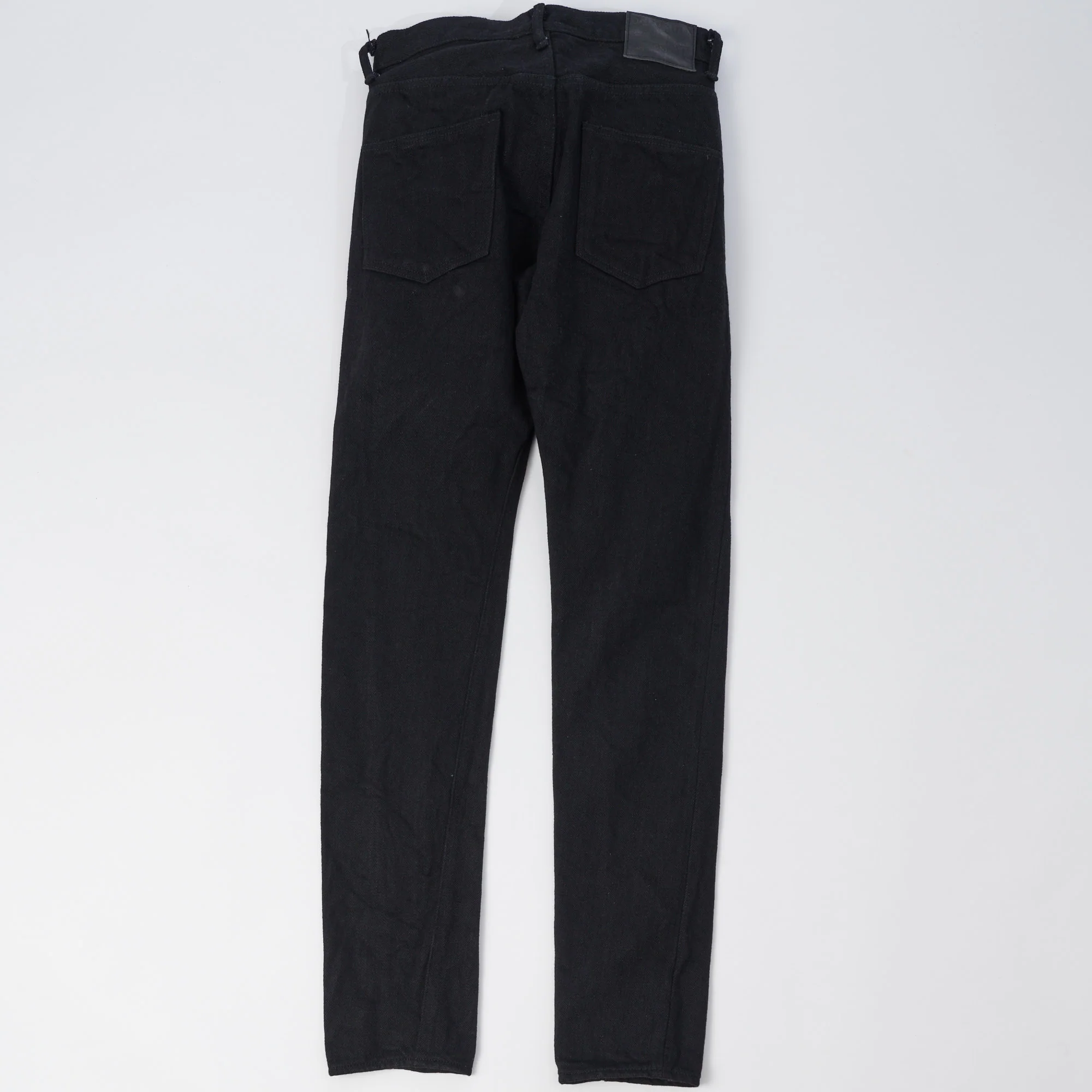 ONI Denim 902ZR-IDBK 20oz 'Indigo x Black Secret Denim' Tapered Jean - One Wash - Image 2