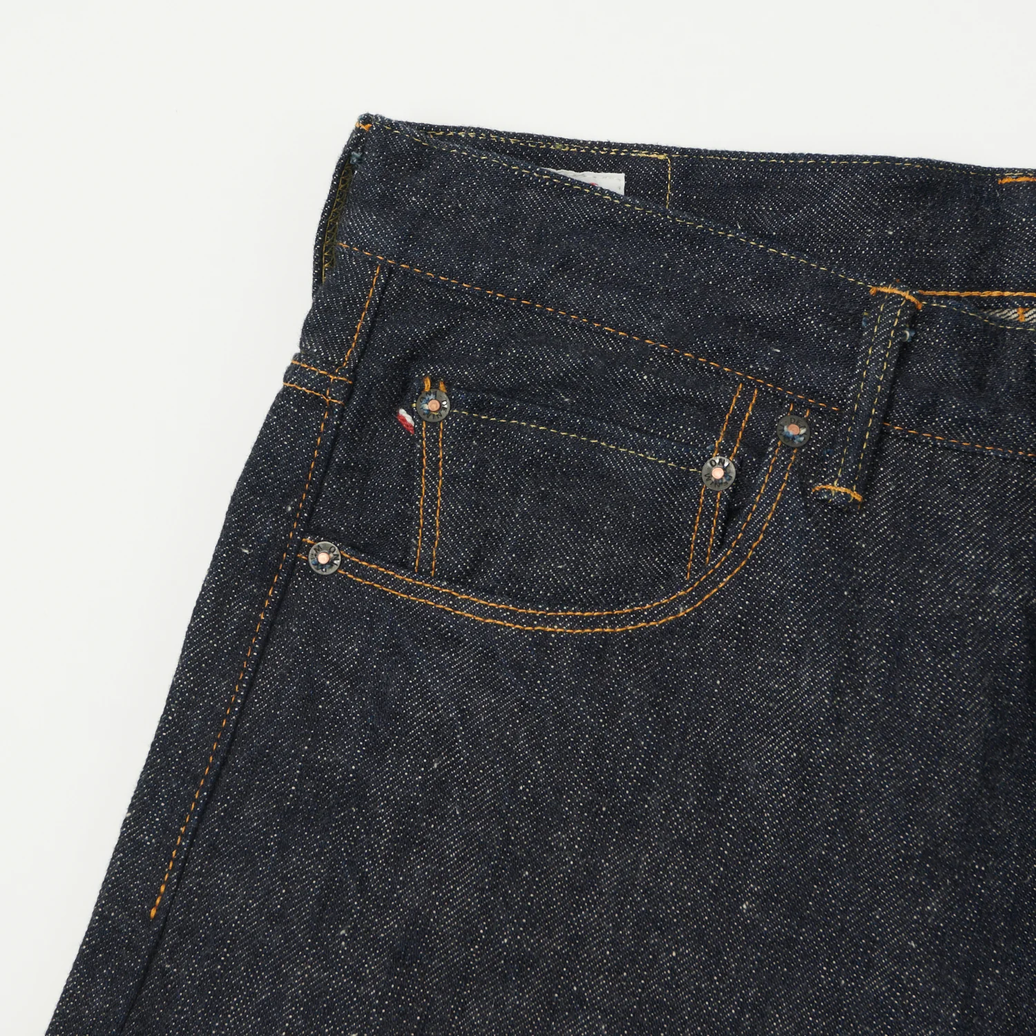ONI Denim 921-NIXX 16.5oz Natural Indigo Regular Tapered Jean - One Wash - Image 4