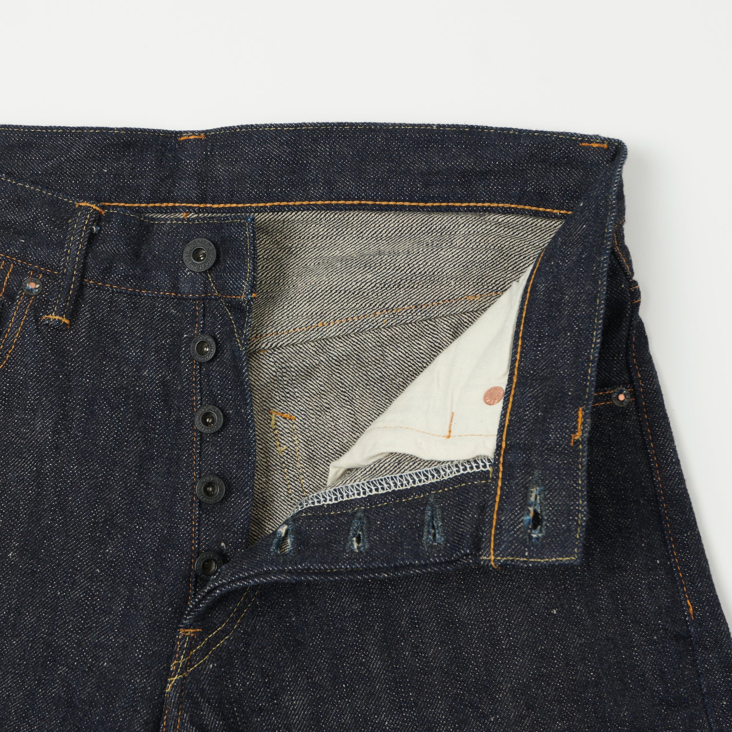 ONI Denim 921-NIXX 16.5oz Natural Indigo Regular Tapered Jean - One Wash - Image 5
