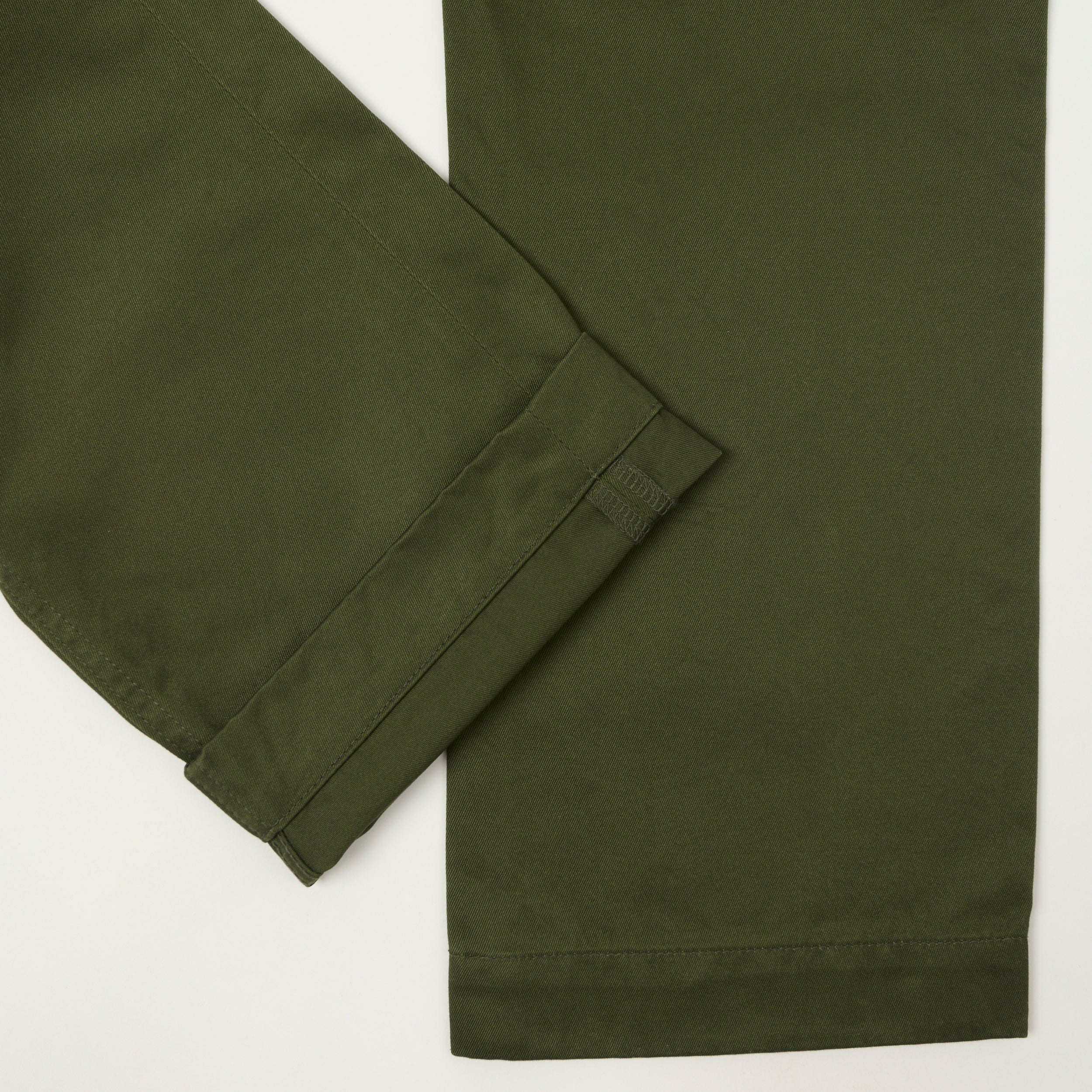 ONI Denim 747-WP Slim Straight 'West Point' Chino - Olive - Image 3