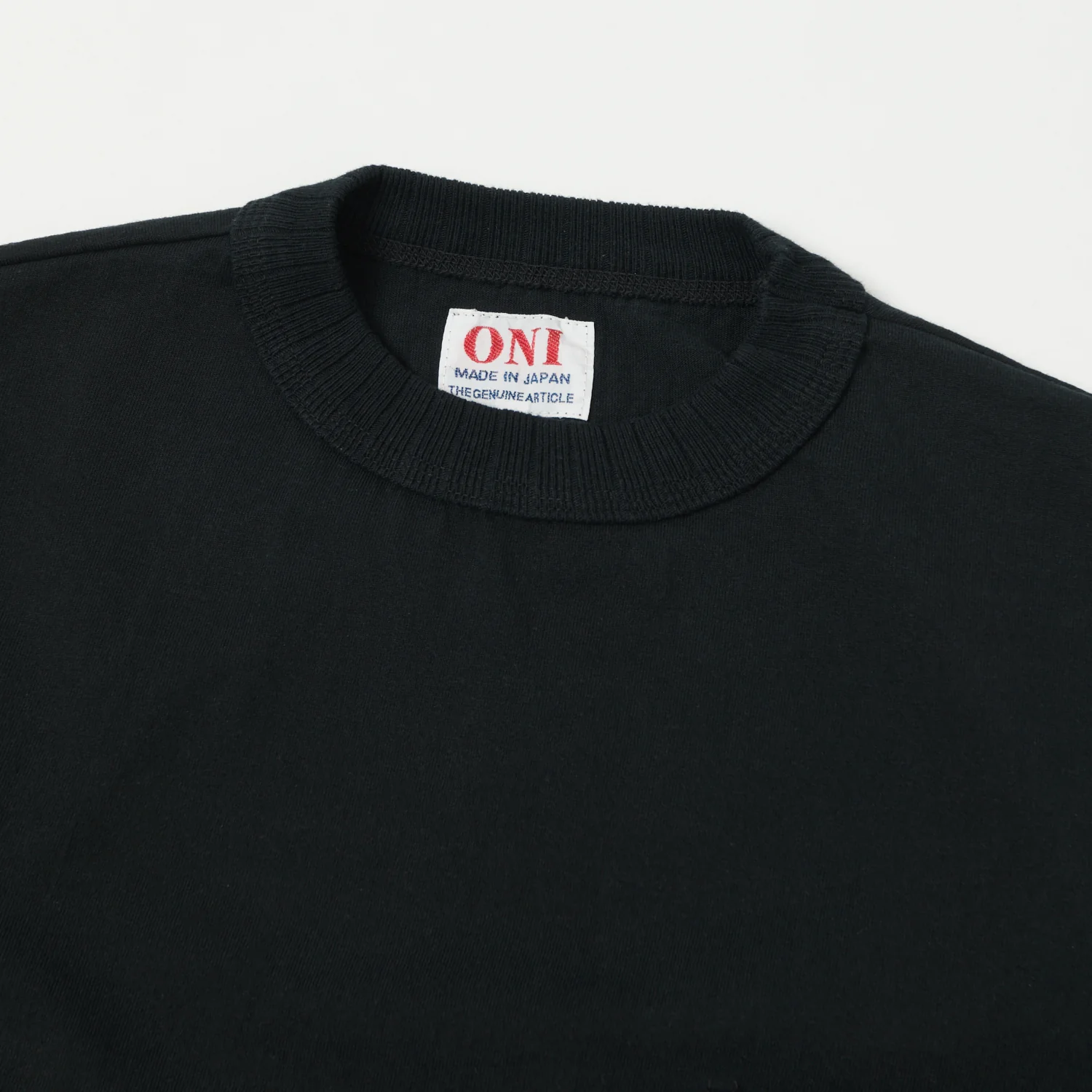 ONI Denim Vintage Pocket Tee - Black - Image 2