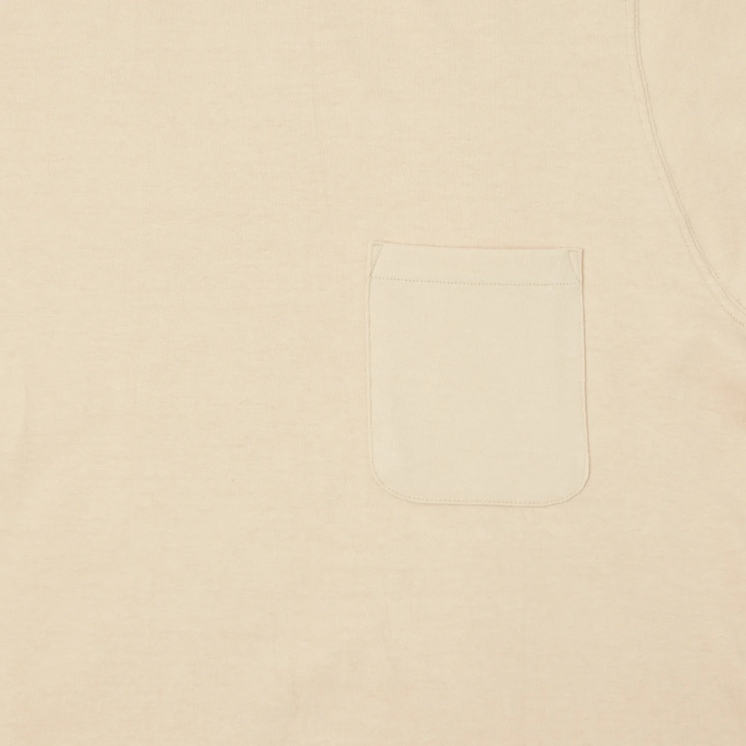 TOYS McCOY Ringer Pocket T-Shirt - Beige/Carrot - Image 4