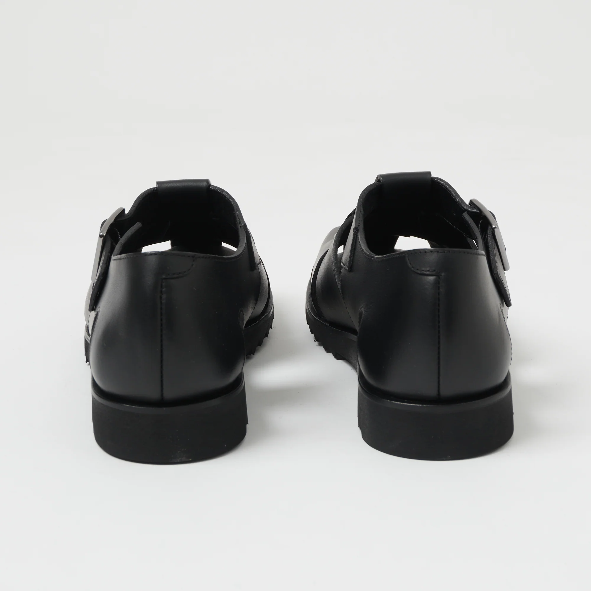Paraboot Pacific Sport Sandal - Black Lisse Noir - Image 4