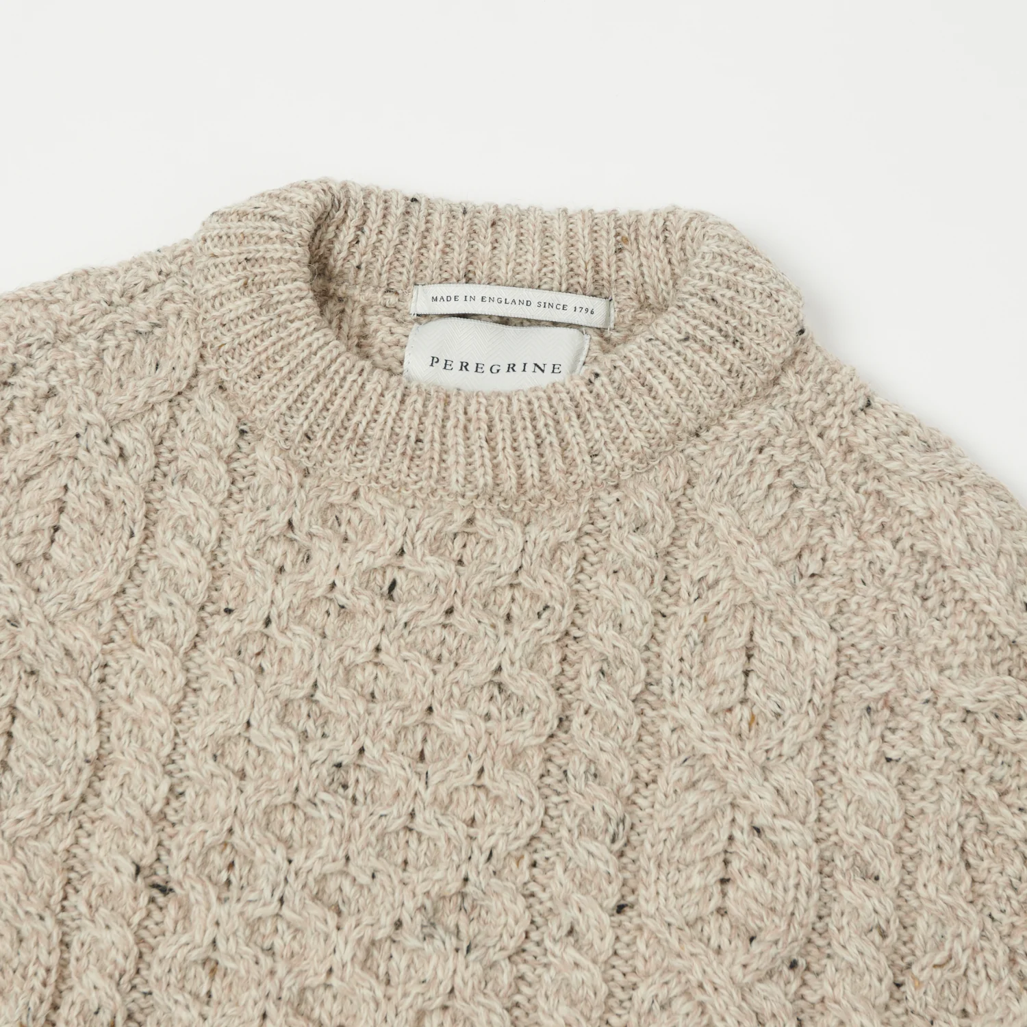 Peregrine Hudson Aran Jumper - Skiddaw - Image 2