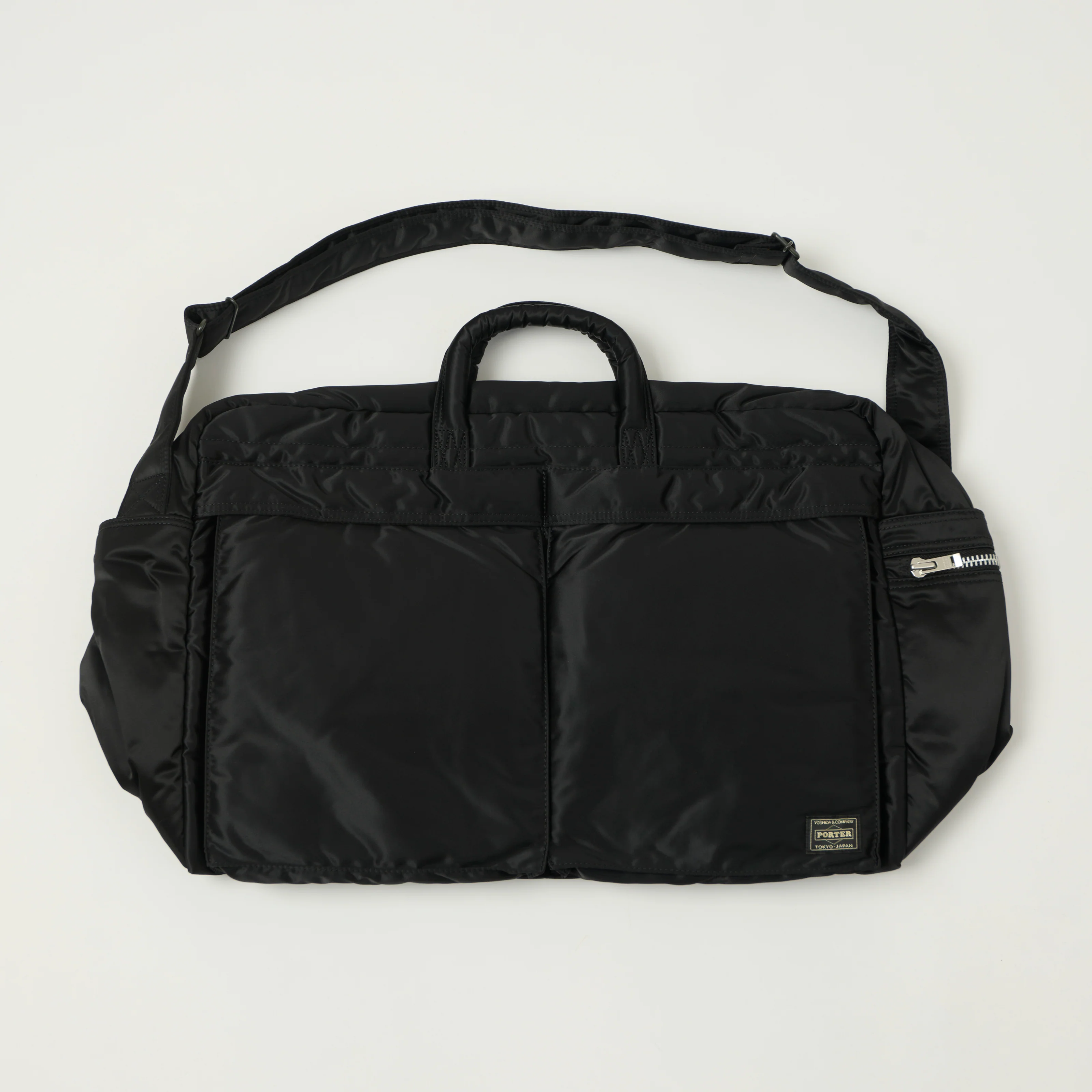 Porter-Yoshida & Co. Bio Tanker Duffle Bag - Black