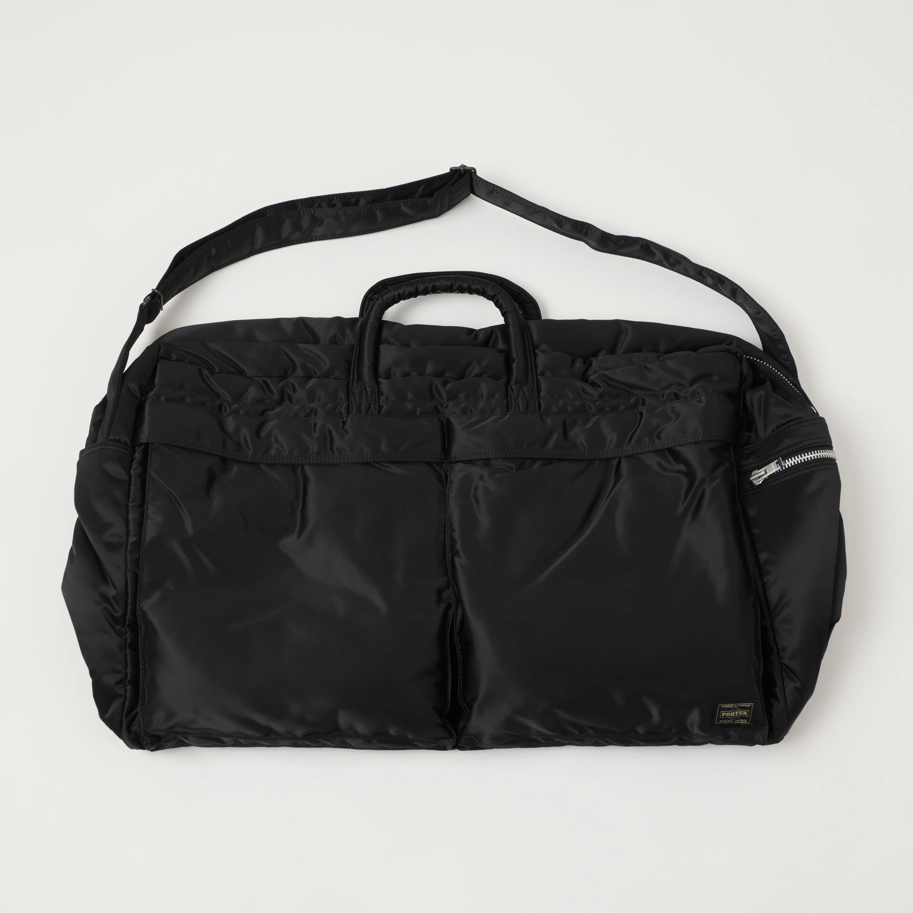 Porter-Yoshida & Co. Bio Tanker Large Duffle Bag - Black