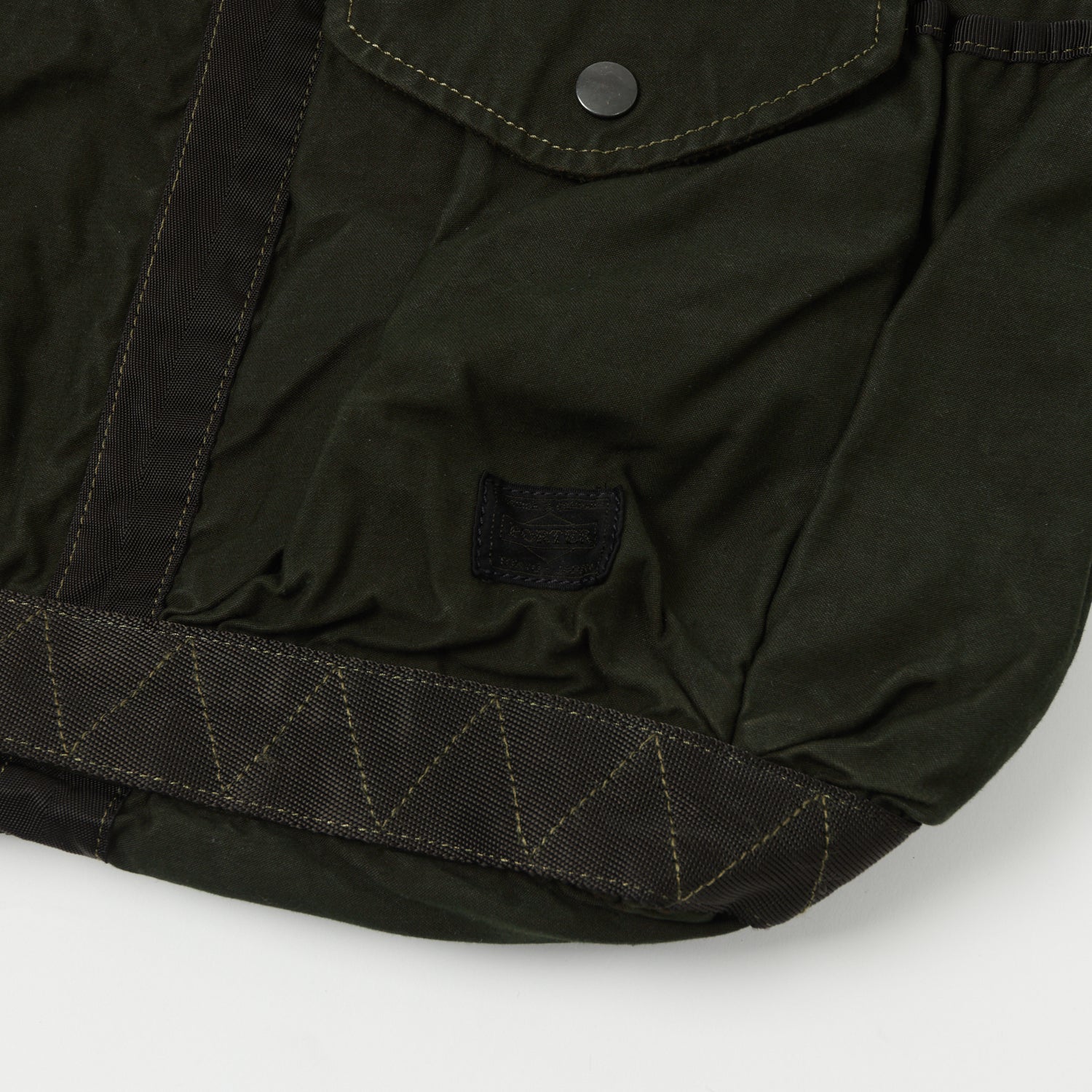 Porter-Yoshida & Co. Small Crag 2-Way Boston Bag - Khaki - Image 2