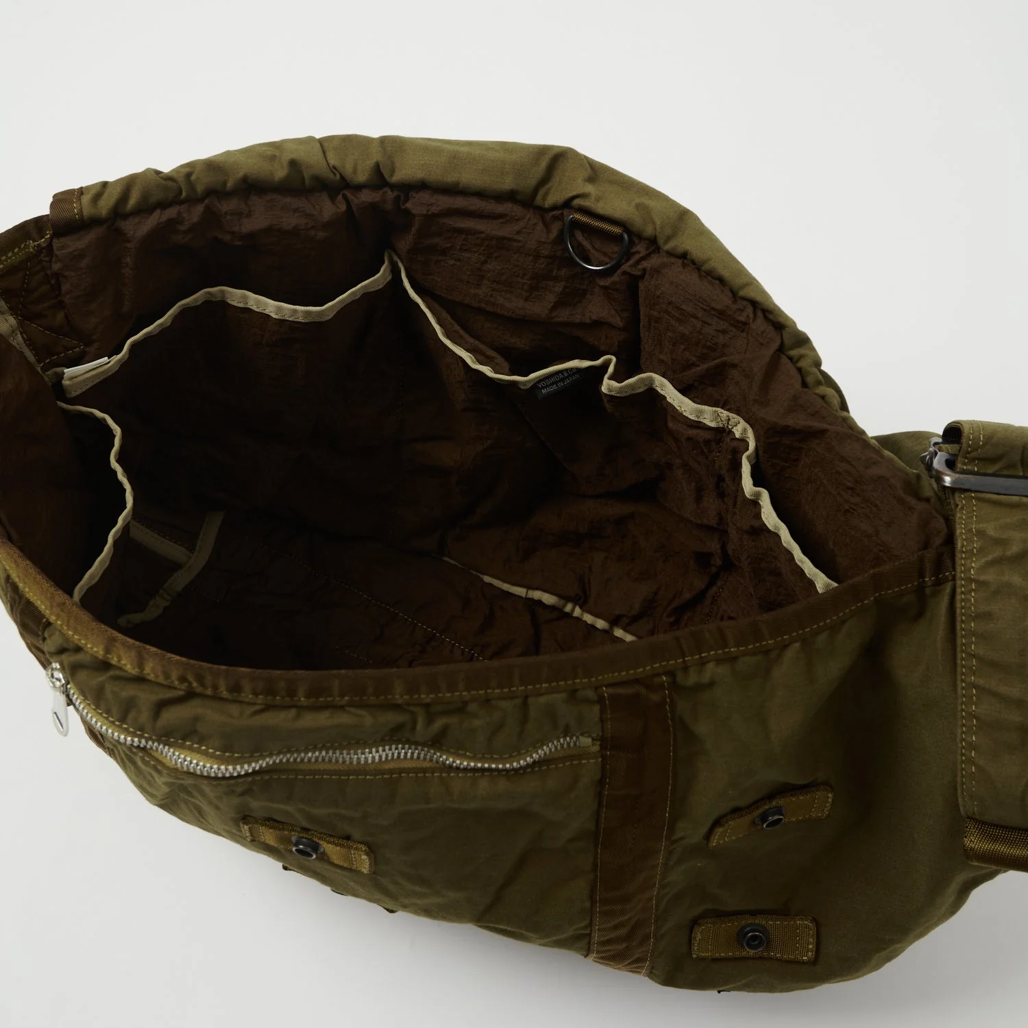 Porter-Yoshida & Co. Large Crag Messenger Bag - Coyote - Image 5