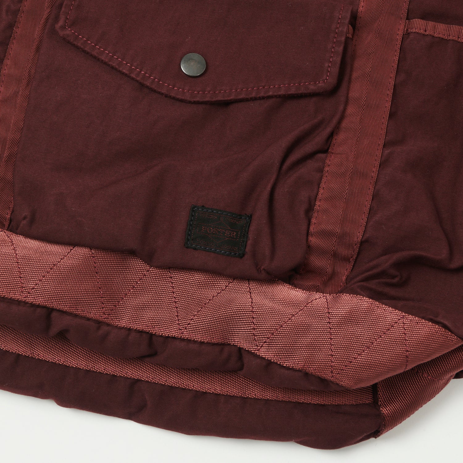Porter-Yoshida & Co. Crag Ruck Sack - Burgundy - Image 2