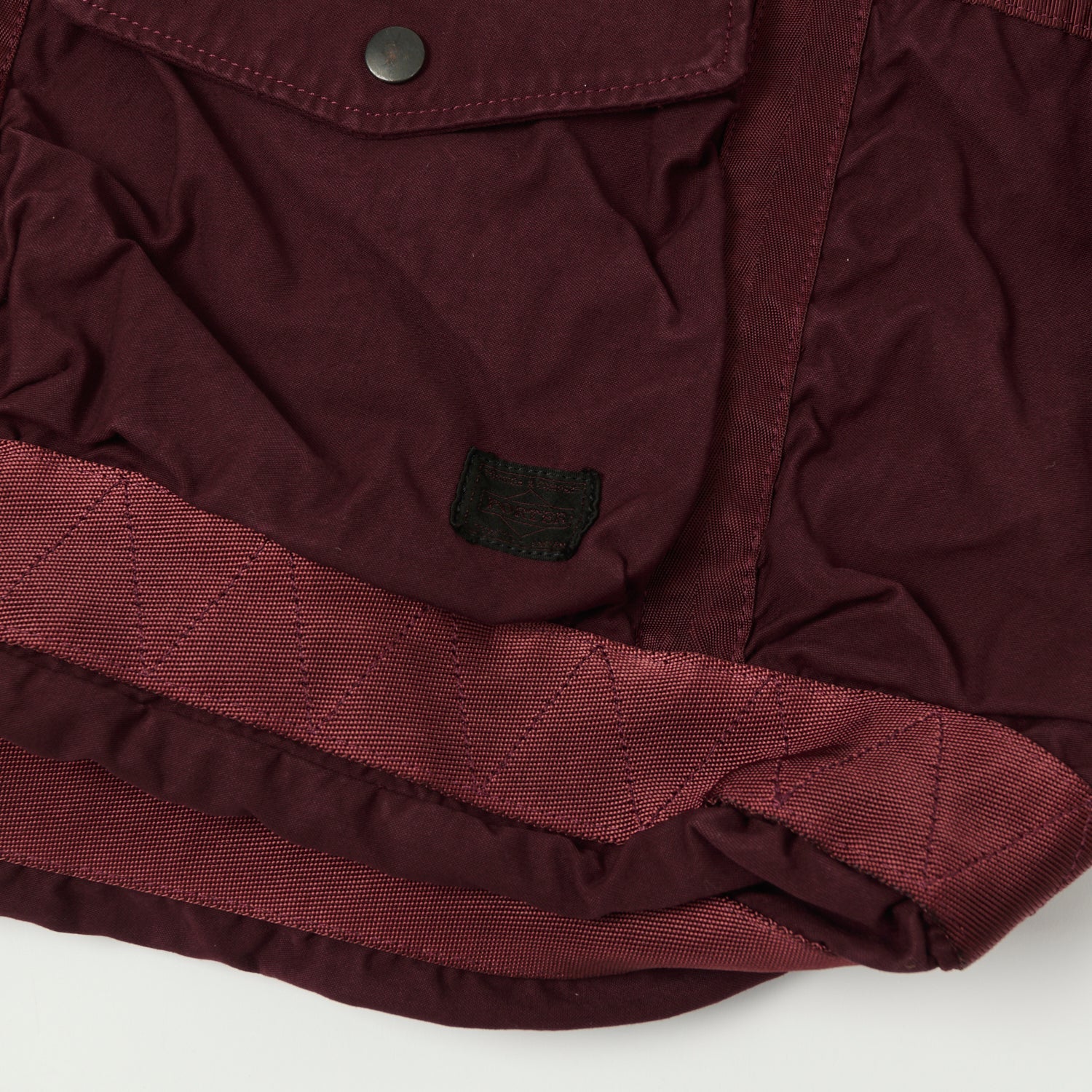 Porter-Yoshida & Co. Crag Tote Bag - Burgundy - Image 2