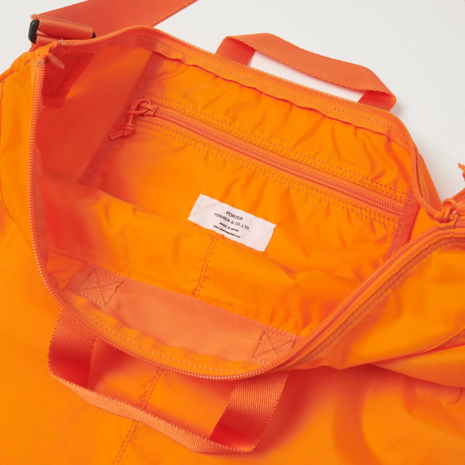Porter-Yoshida & Co. Flex 2Way Helmet Bag - Orange - Image 4