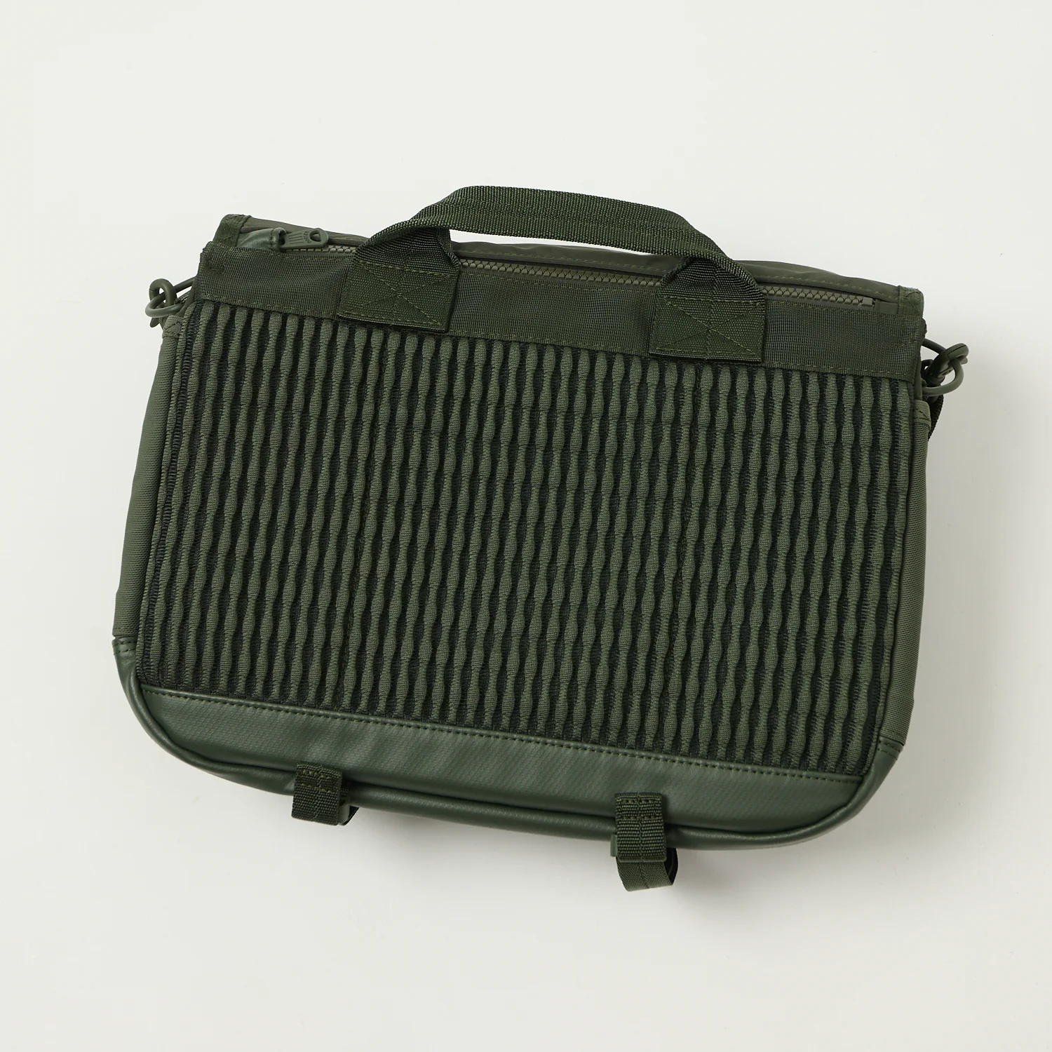 Porter-Yoshida & Co. Monochrome Messenger Bag (Small) - Olive - Image 4