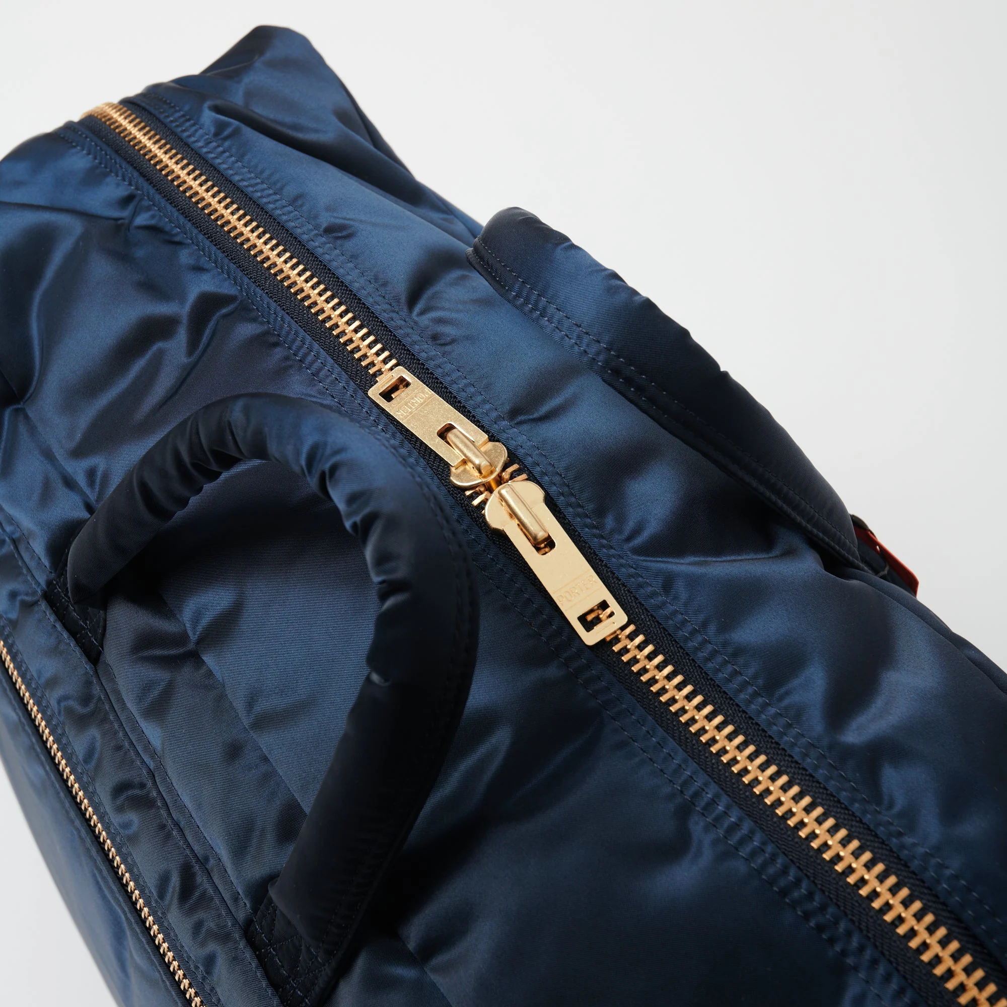 Porter-Yoshida & Co. Small 2-Way Boston Bag - Iron Blue - Image 3